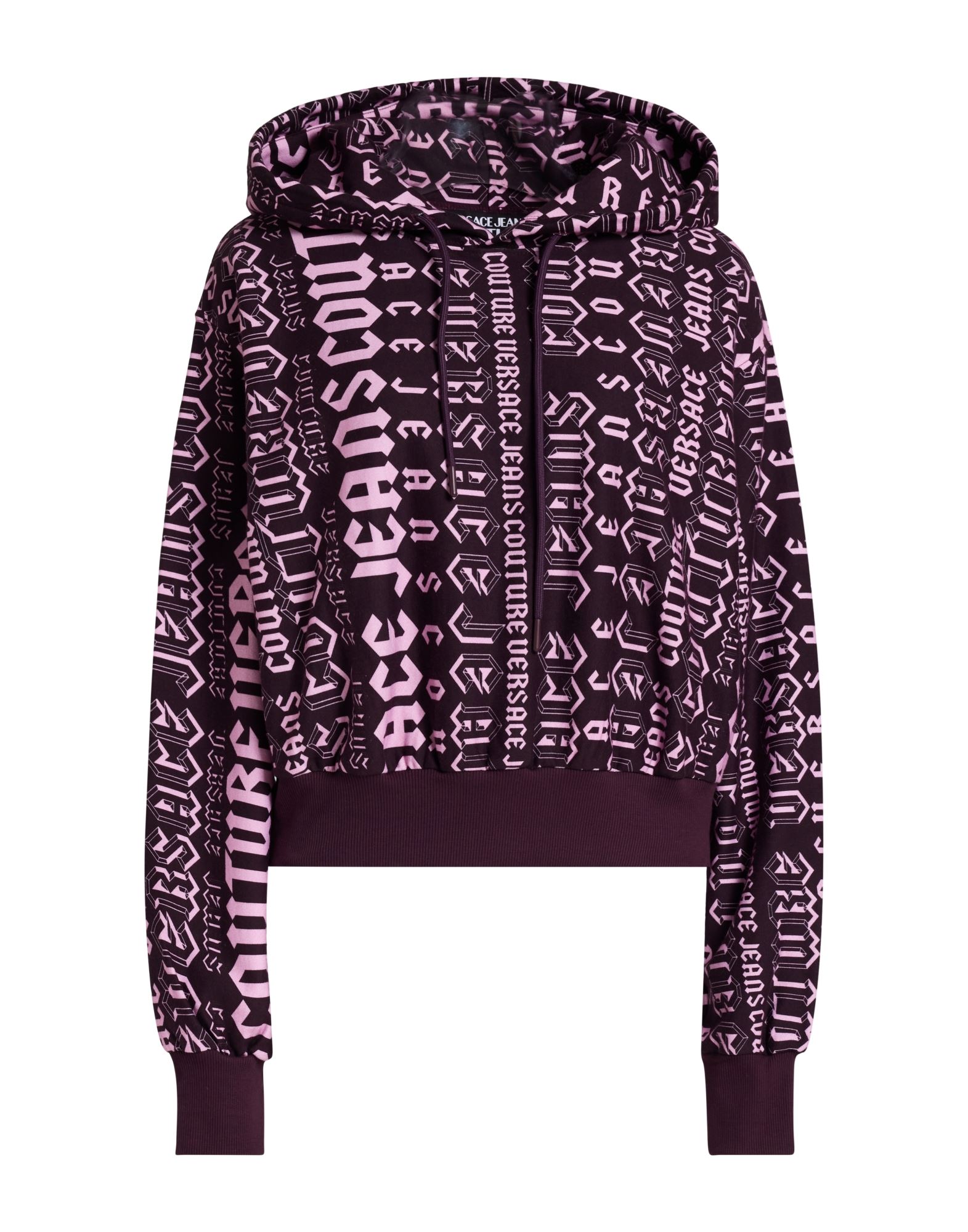 VERSACE JEANS COUTURE Sweatshirt Damen Violett von VERSACE JEANS COUTURE