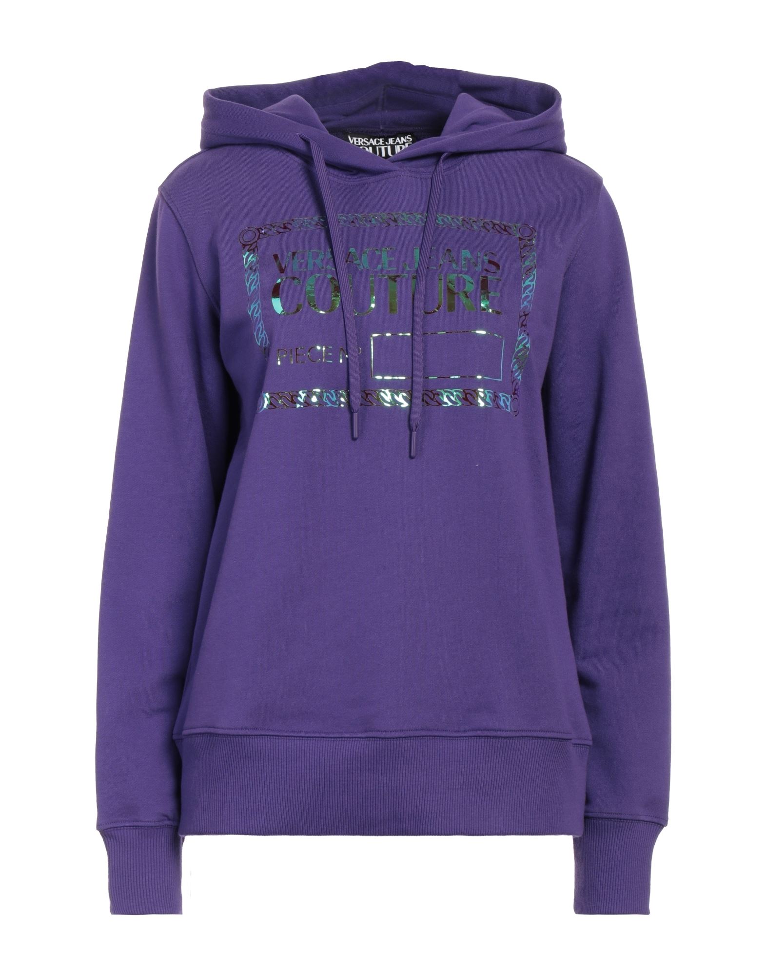 VERSACE JEANS COUTURE Sweatshirt Damen Violett von VERSACE JEANS COUTURE