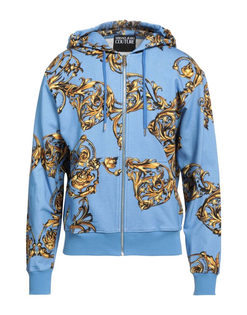 VERSACE JEANS COUTURE Sweatshirt Herren Azurblau von VERSACE JEANS COUTURE
