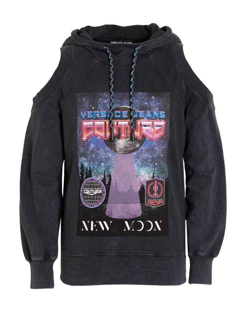 VERSACE JEANS COUTURE Sweatshirt Herren Braungrau von VERSACE JEANS COUTURE