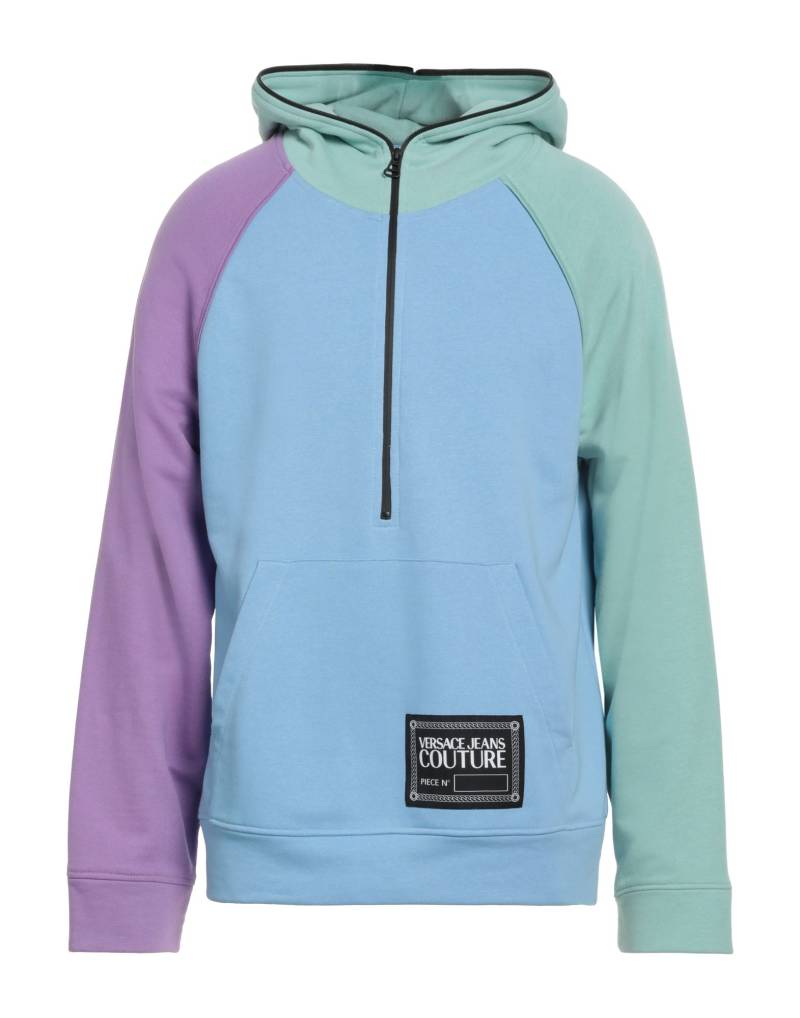 VERSACE JEANS COUTURE Sweatshirt Herren Hellblau von VERSACE JEANS COUTURE