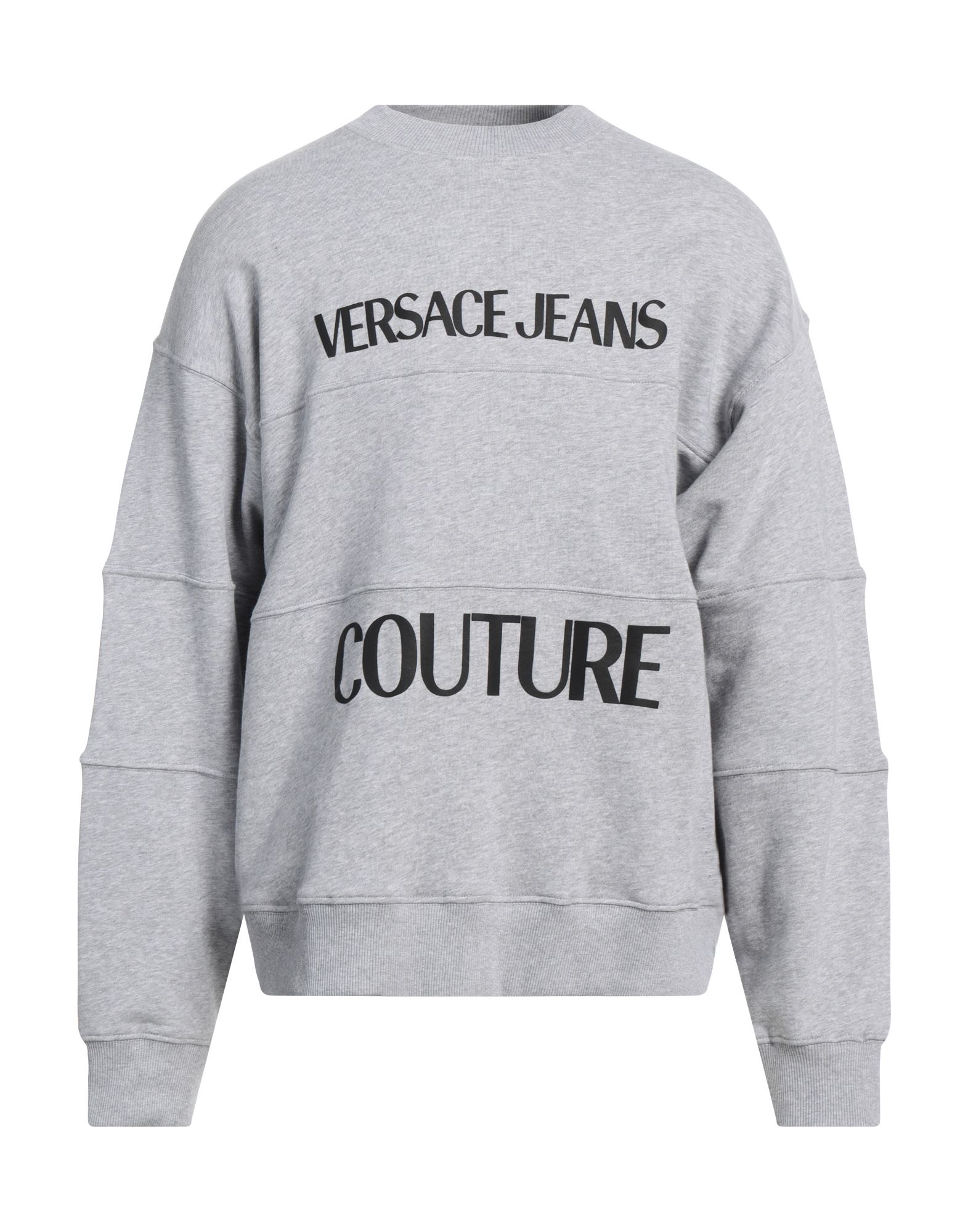 VERSACE JEANS COUTURE Sweatshirt Herren Hellgrau von VERSACE JEANS COUTURE