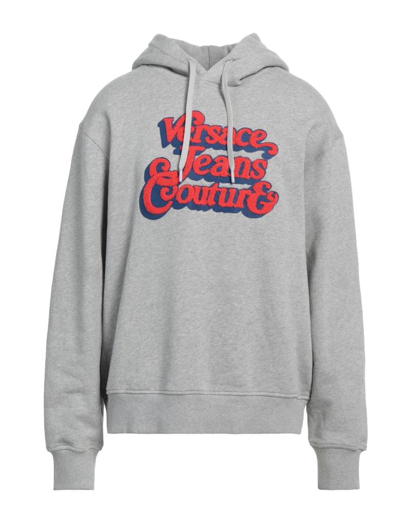 VERSACE JEANS COUTURE Sweatshirt Herren Hellgrau von VERSACE JEANS COUTURE