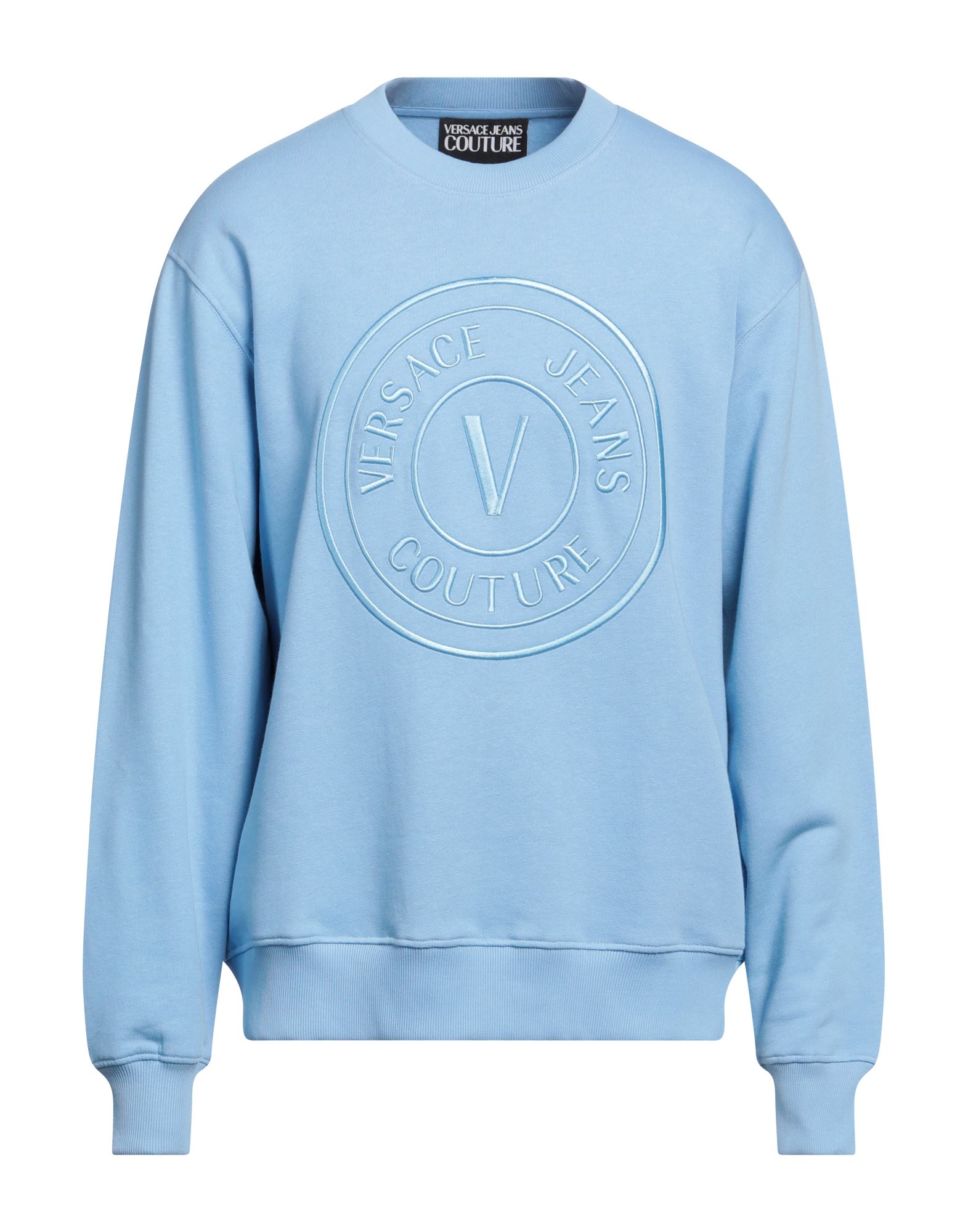 VERSACE JEANS COUTURE Sweatshirt Herren Himmelblau von VERSACE JEANS COUTURE