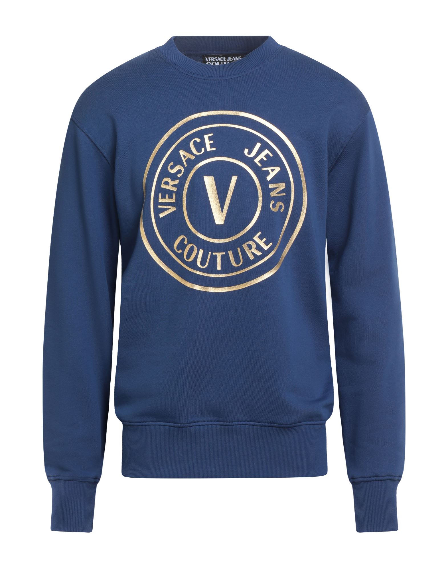 VERSACE JEANS COUTURE Sweatshirt Herren Marineblau VERSACE JEANS COUTURE Sweatshirt Herren Marineblau von VERSACE JEANS COUTURE