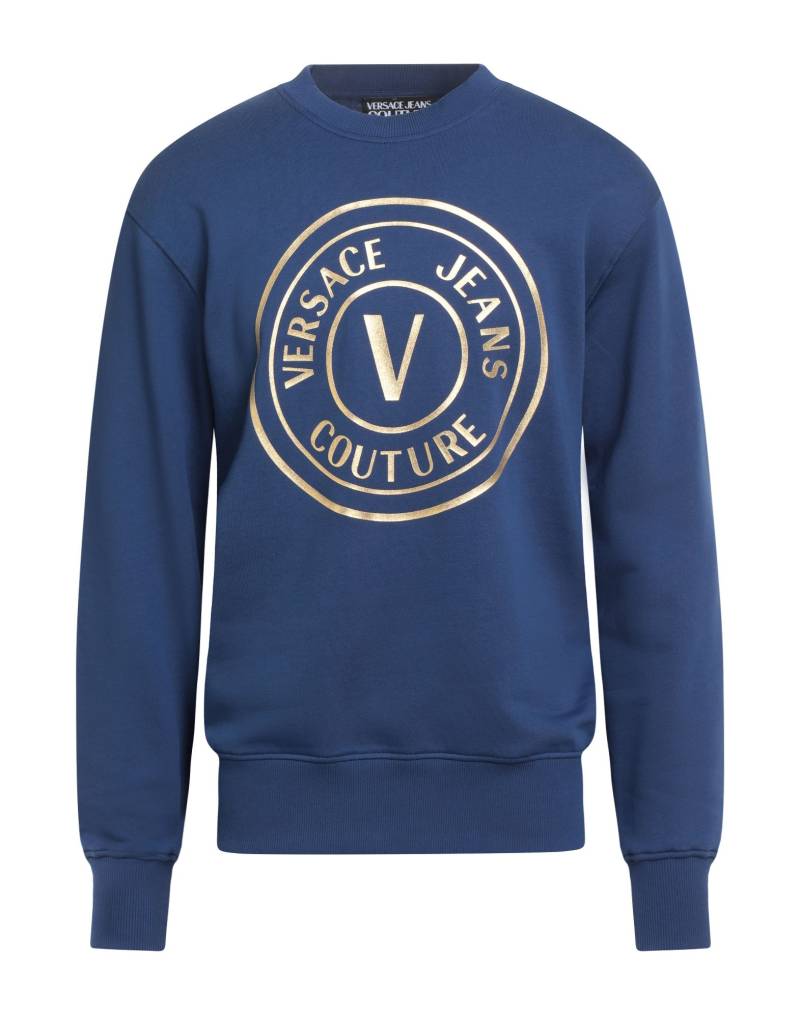VERSACE JEANS COUTURE Sweatshirt Herren Marineblau VERSACE JEANS COUTURE Sweatshirt Herren Marineblau von VERSACE JEANS COUTURE