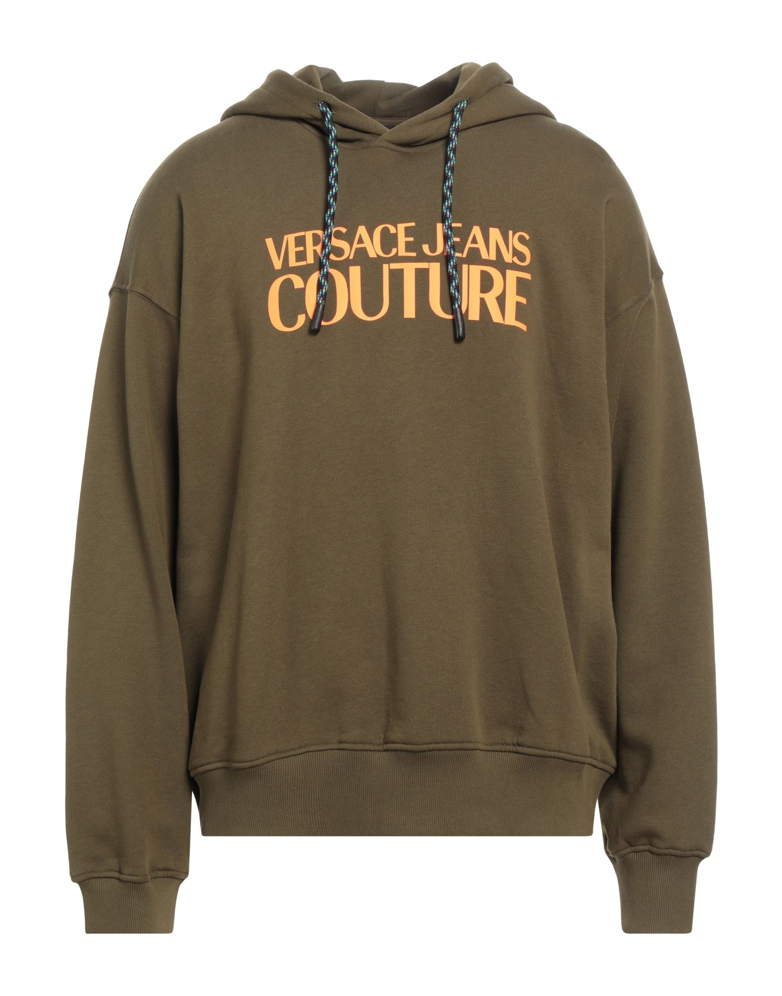 VERSACE JEANS COUTURE Sweatshirt Herren Militärgrün von VERSACE JEANS COUTURE