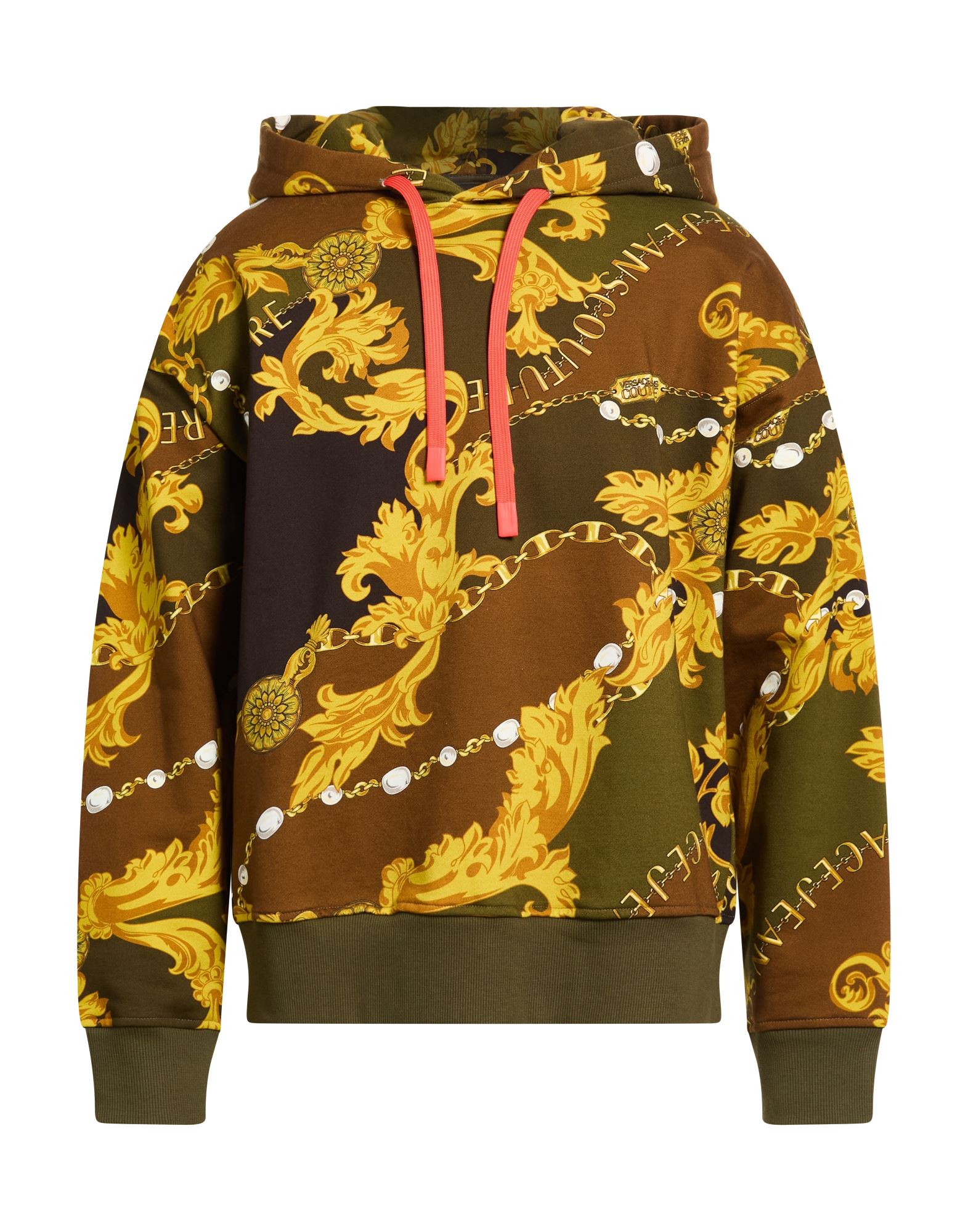 VERSACE JEANS COUTURE Sweatshirt Herren Militärgrün von VERSACE JEANS COUTURE