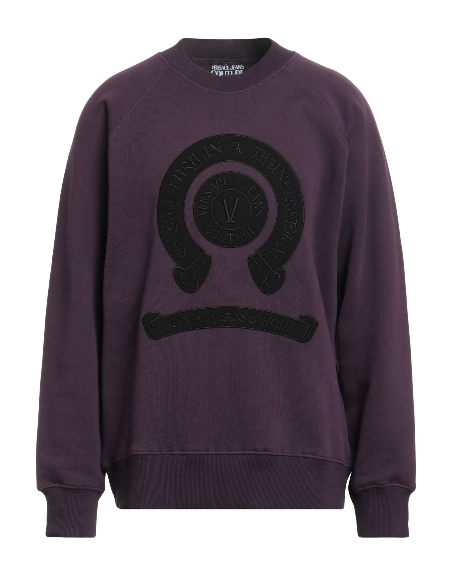 VERSACE JEANS COUTURE Sweatshirt Herren Pflaume VERSACE JEANS COUTURE Sweatshirt Herren Pflaume von VERSACE JEANS COUTURE
