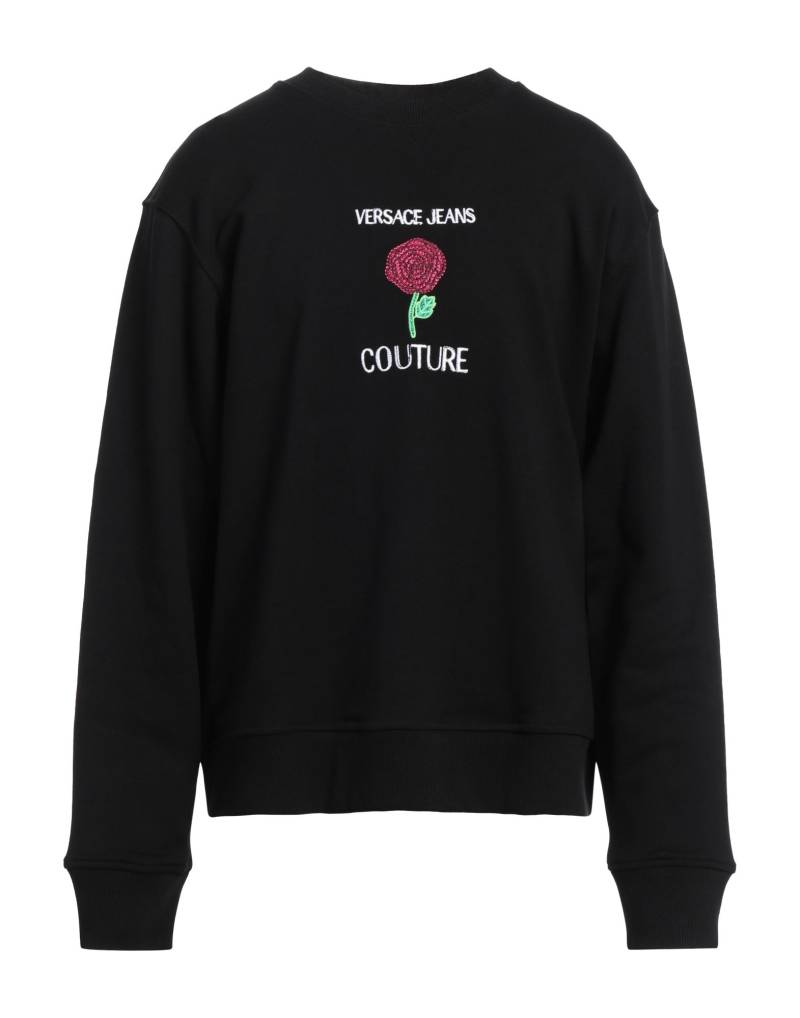 VERSACE JEANS COUTURE Sweatshirt Herren Schwarz von VERSACE JEANS COUTURE