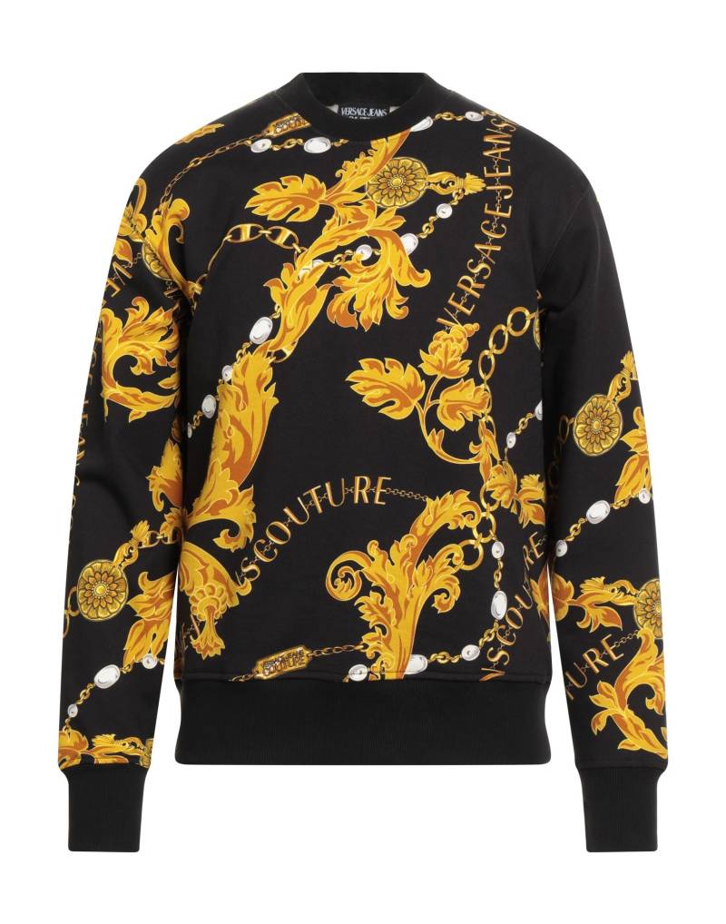 VERSACE JEANS COUTURE Sweatshirt Herren Schwarz von VERSACE JEANS COUTURE