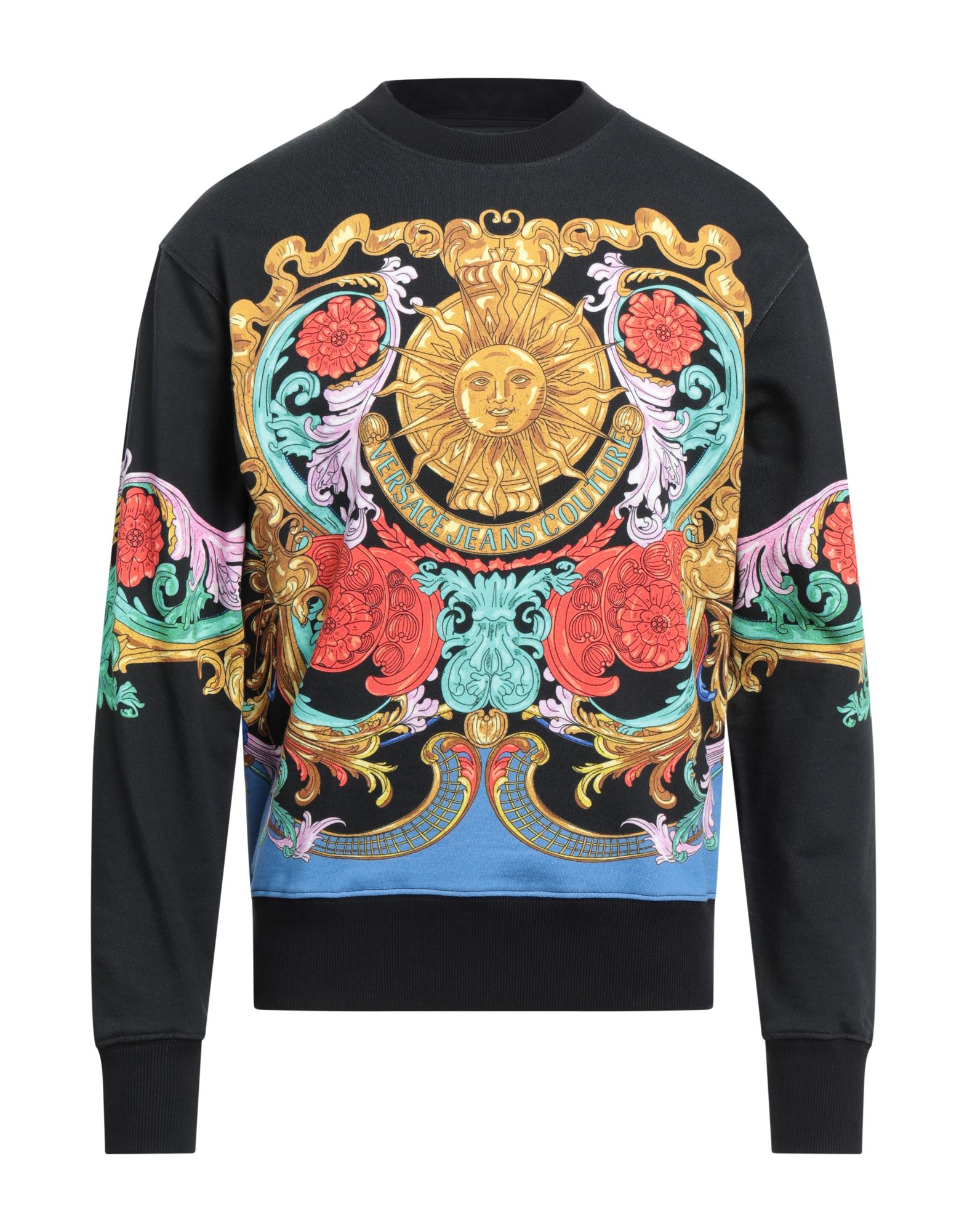 VERSACE JEANS COUTURE Sweatshirt Herren Schwarz von VERSACE JEANS COUTURE