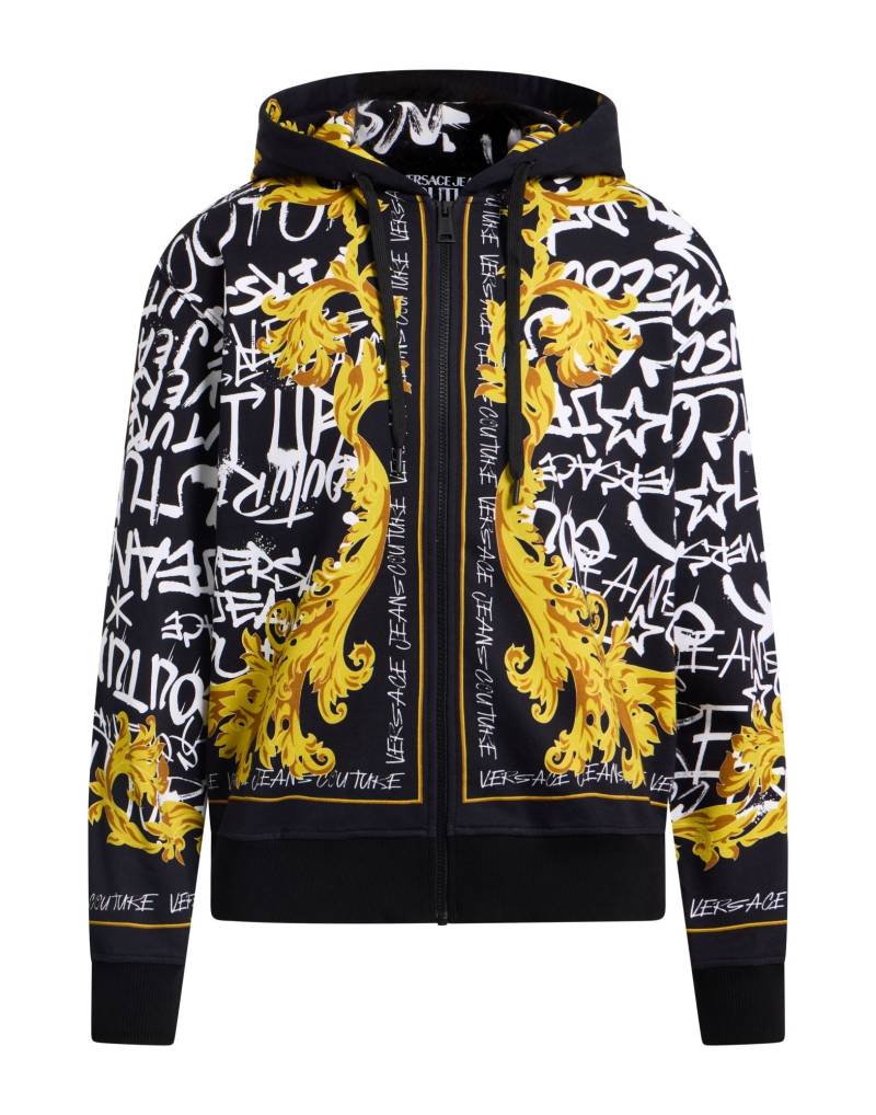 VERSACE JEANS COUTURE Sweatshirt Herren Schwarz von VERSACE JEANS COUTURE