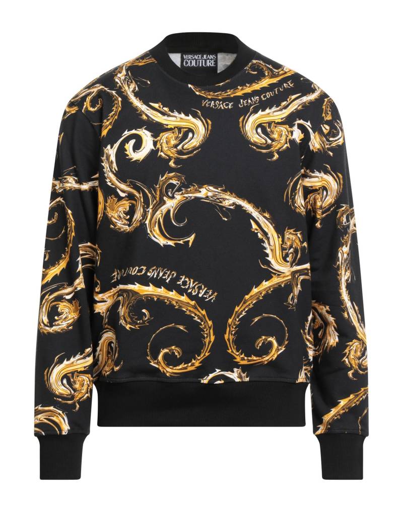 VERSACE JEANS COUTURE Sweatshirt Herren Schwarz von VERSACE JEANS COUTURE