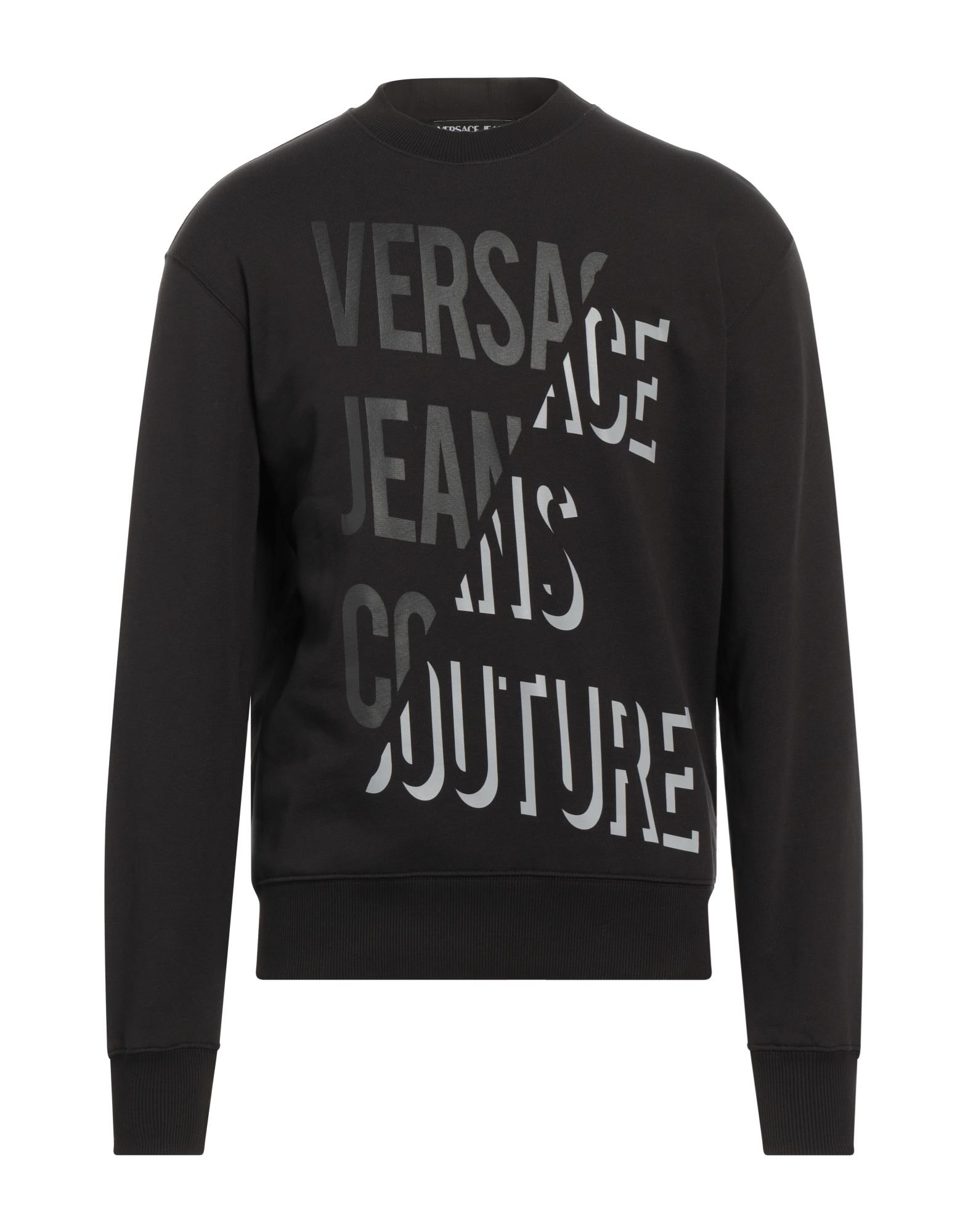 VERSACE JEANS COUTURE Sweatshirt Herren Schwarz von VERSACE JEANS COUTURE