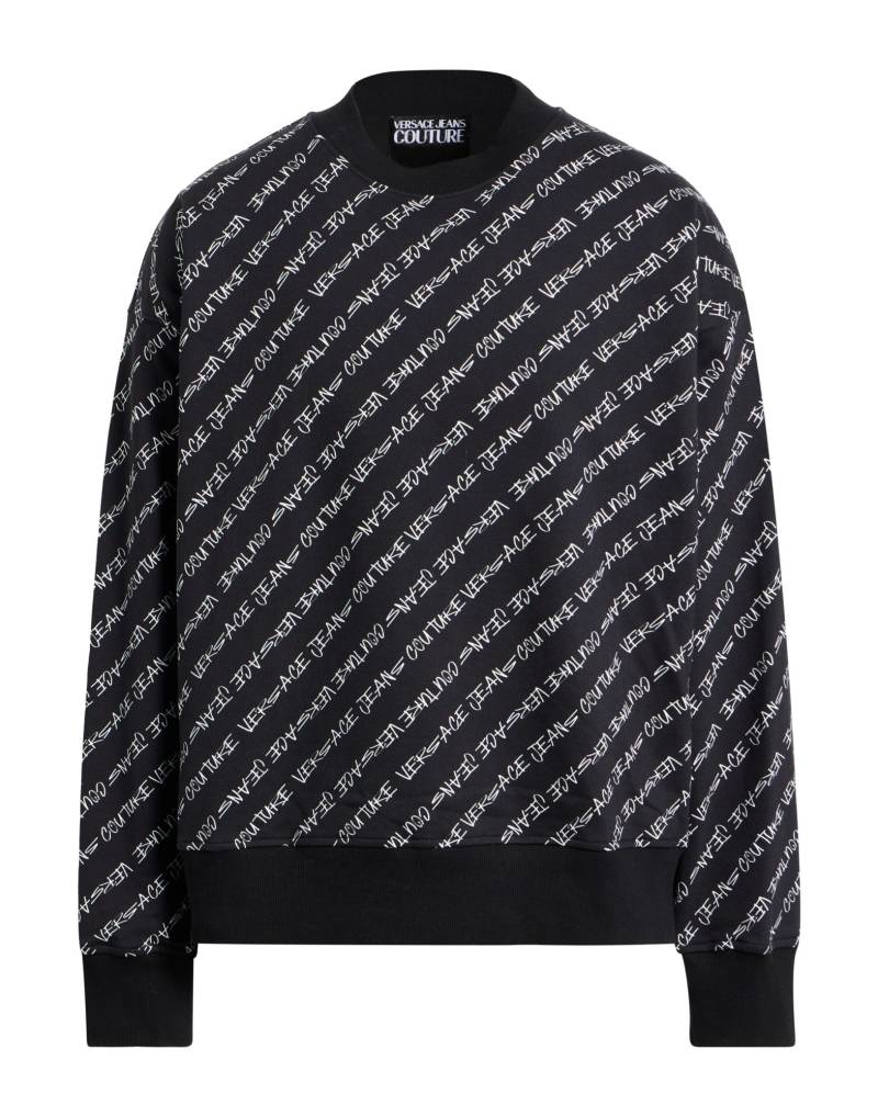 VERSACE JEANS COUTURE Sweatshirt Herren Schwarz von VERSACE JEANS COUTURE