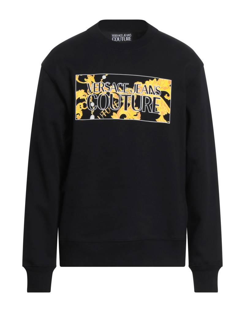 VERSACE JEANS COUTURE Sweatshirt Herren Schwarz von VERSACE JEANS COUTURE
