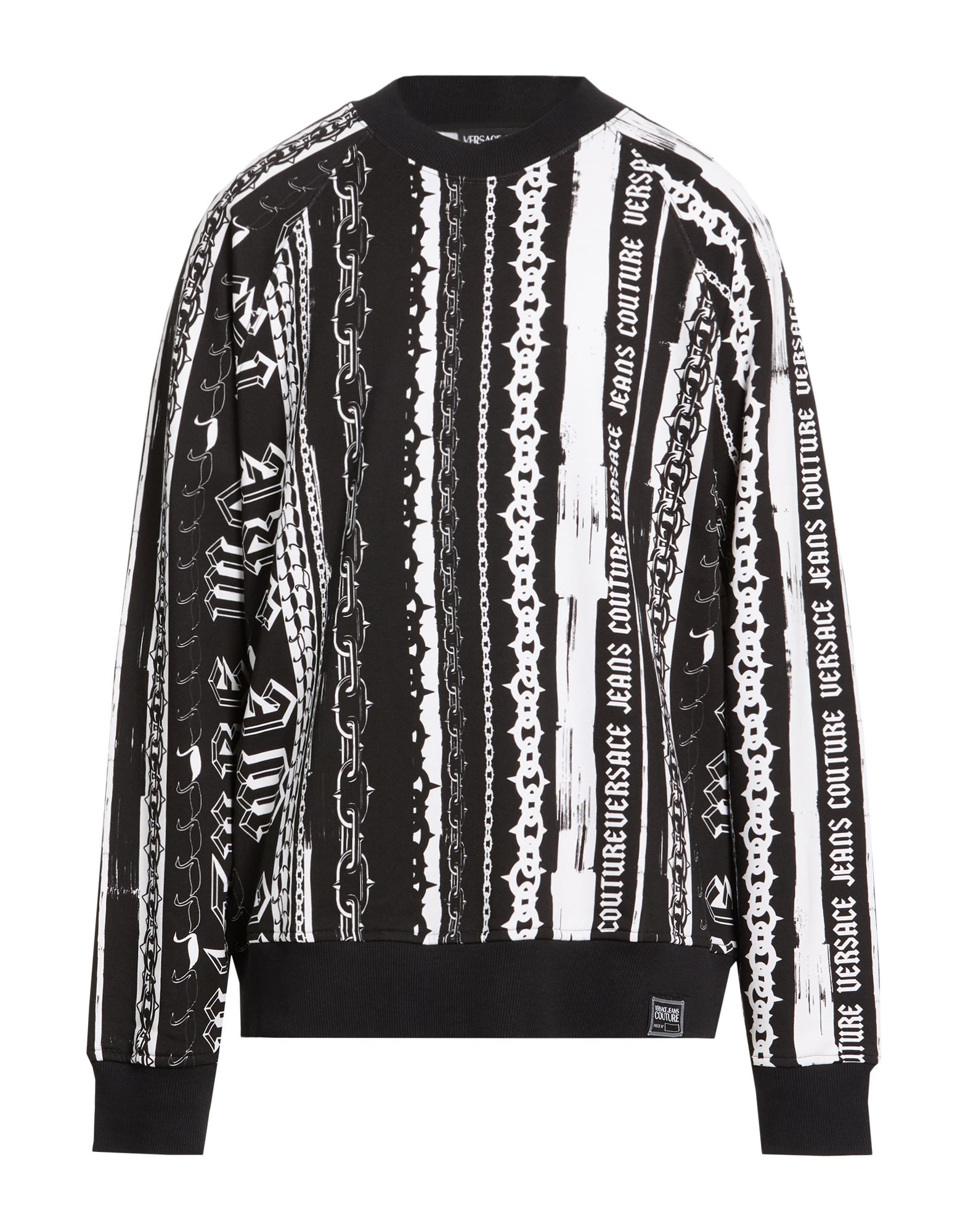 VERSACE JEANS COUTURE Sweatshirt Herren Schwarz von VERSACE JEANS COUTURE