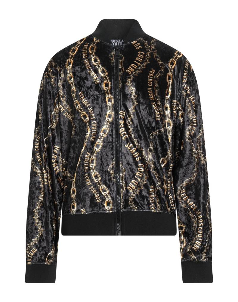 VERSACE JEANS COUTURE Sweatshirt Herren Schwarz von VERSACE JEANS COUTURE