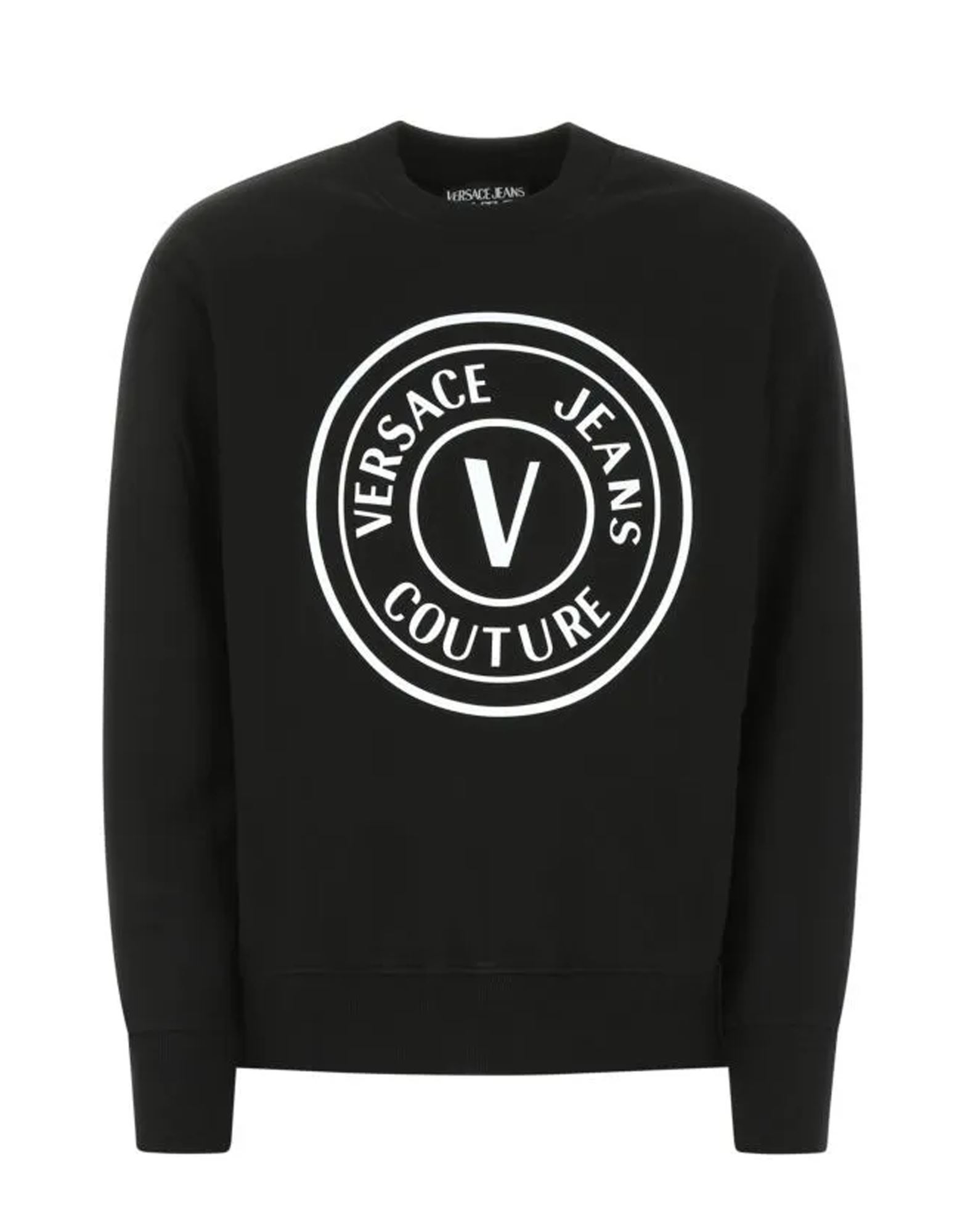 VERSACE JEANS COUTURE Sweatshirt Herren Schwarz von VERSACE JEANS COUTURE