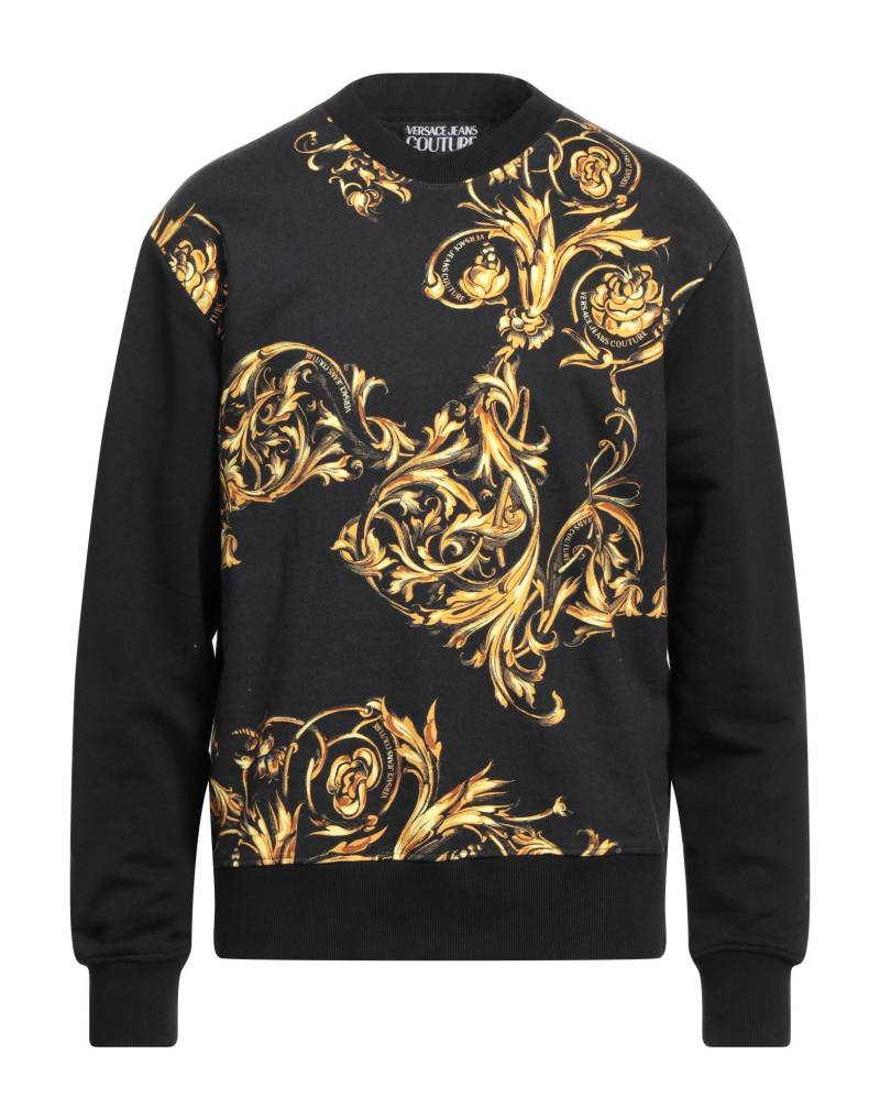 VERSACE JEANS COUTURE Sweatshirt Herren Schwarz von VERSACE JEANS COUTURE