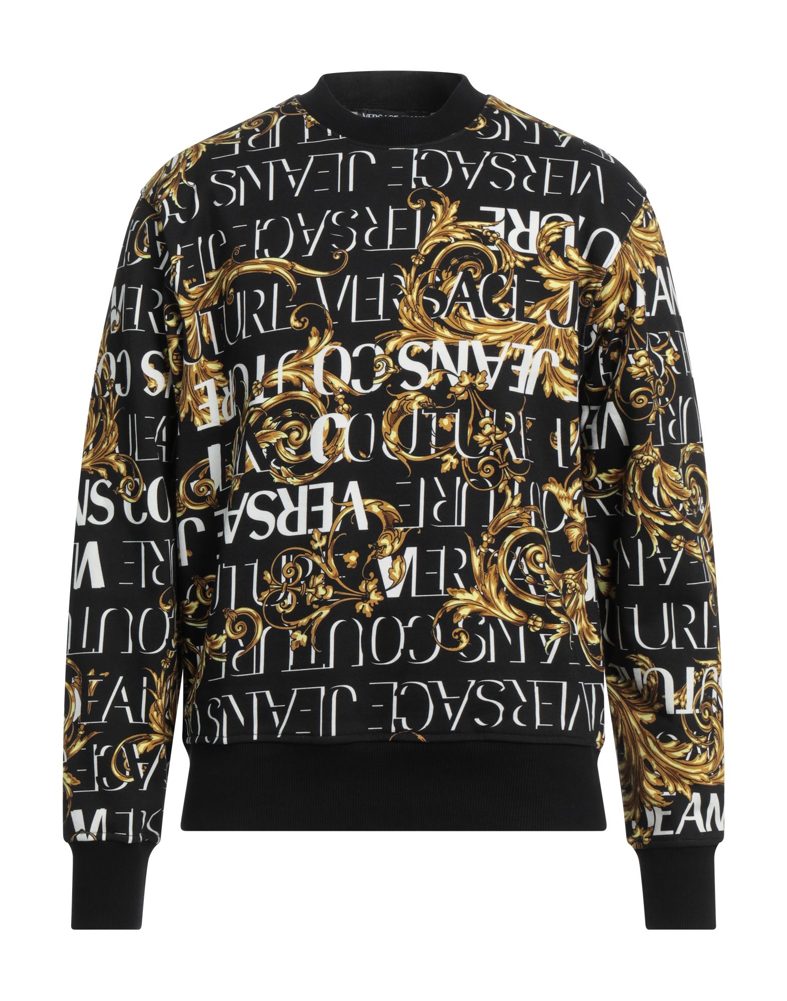 VERSACE JEANS COUTURE Sweatshirt Herren Schwarz von VERSACE JEANS COUTURE