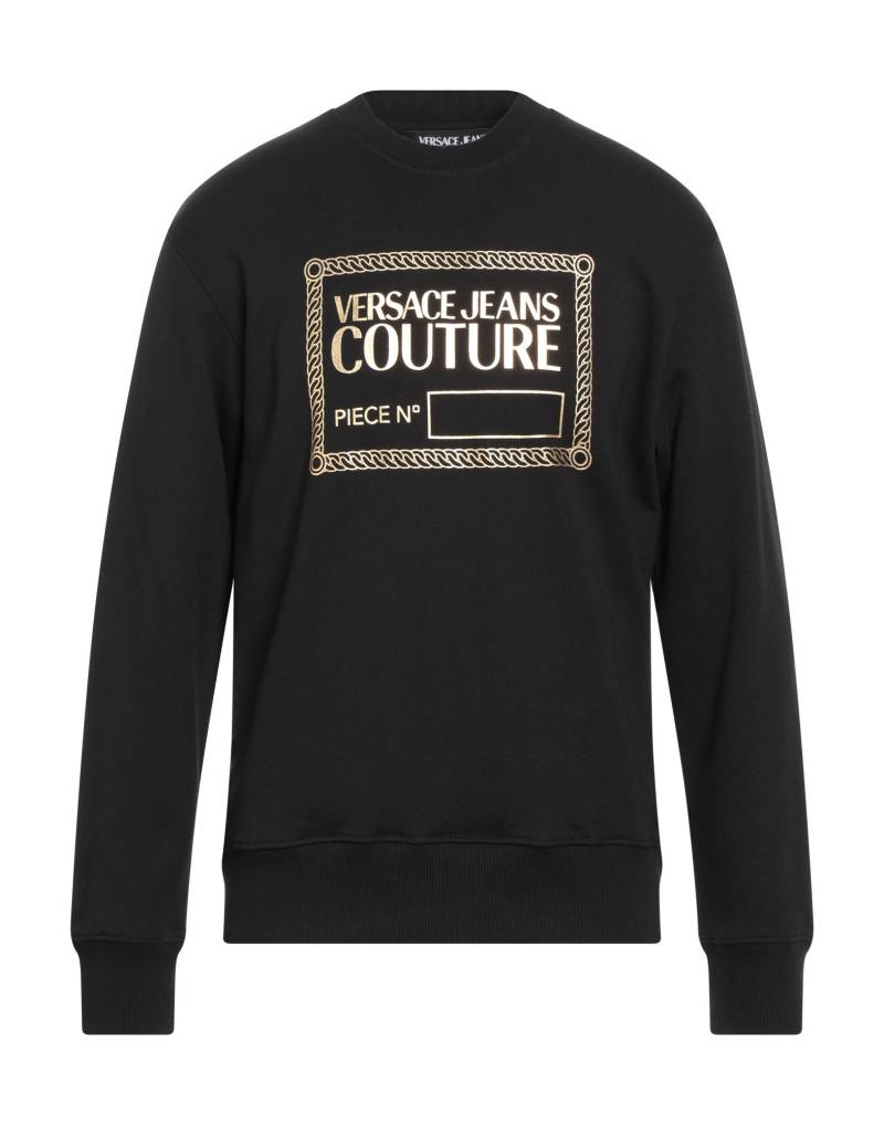 VERSACE JEANS COUTURE Sweatshirt Herren Schwarz von VERSACE JEANS COUTURE