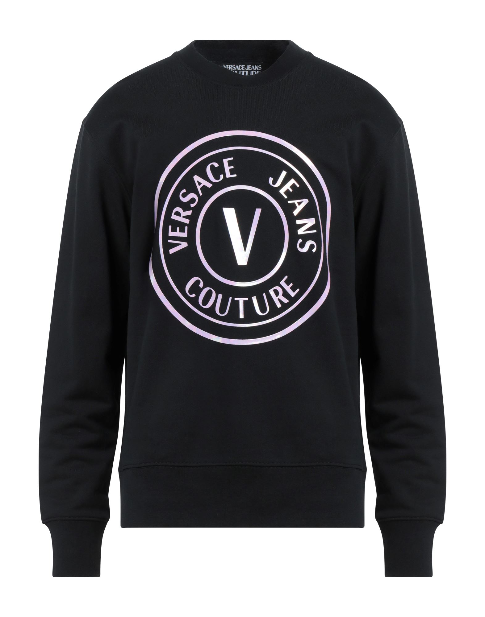 VERSACE JEANS COUTURE Sweatshirt Herren Schwarz von VERSACE JEANS COUTURE