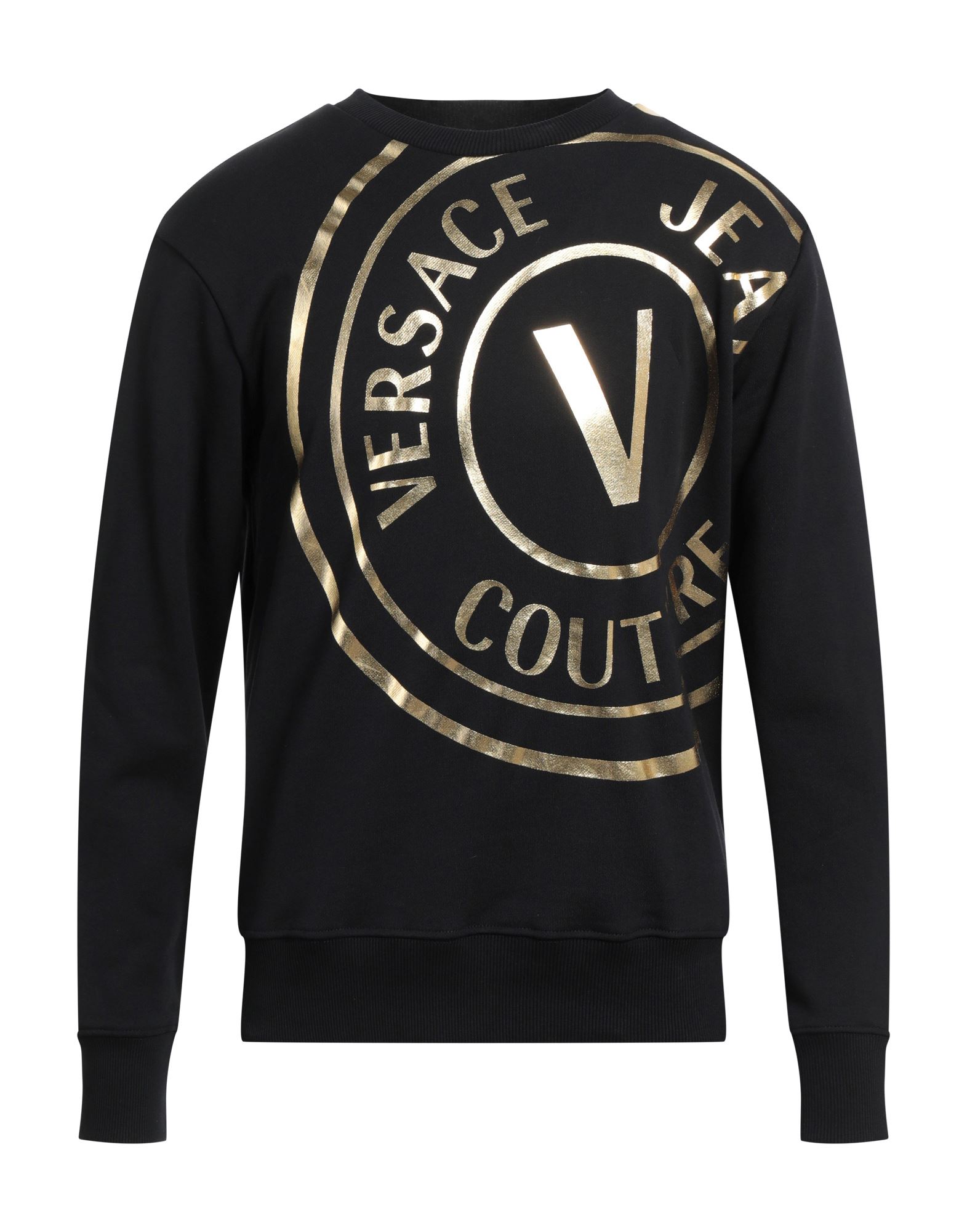 VERSACE JEANS COUTURE Sweatshirt Herren Schwarz von VERSACE JEANS COUTURE