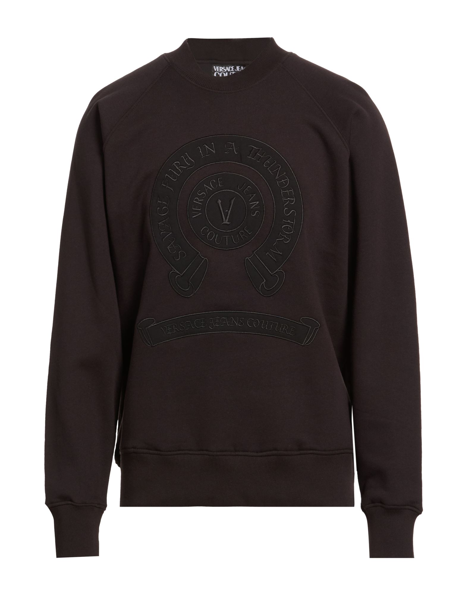 VERSACE JEANS COUTURE Sweatshirt Herren Schwarz von VERSACE JEANS COUTURE