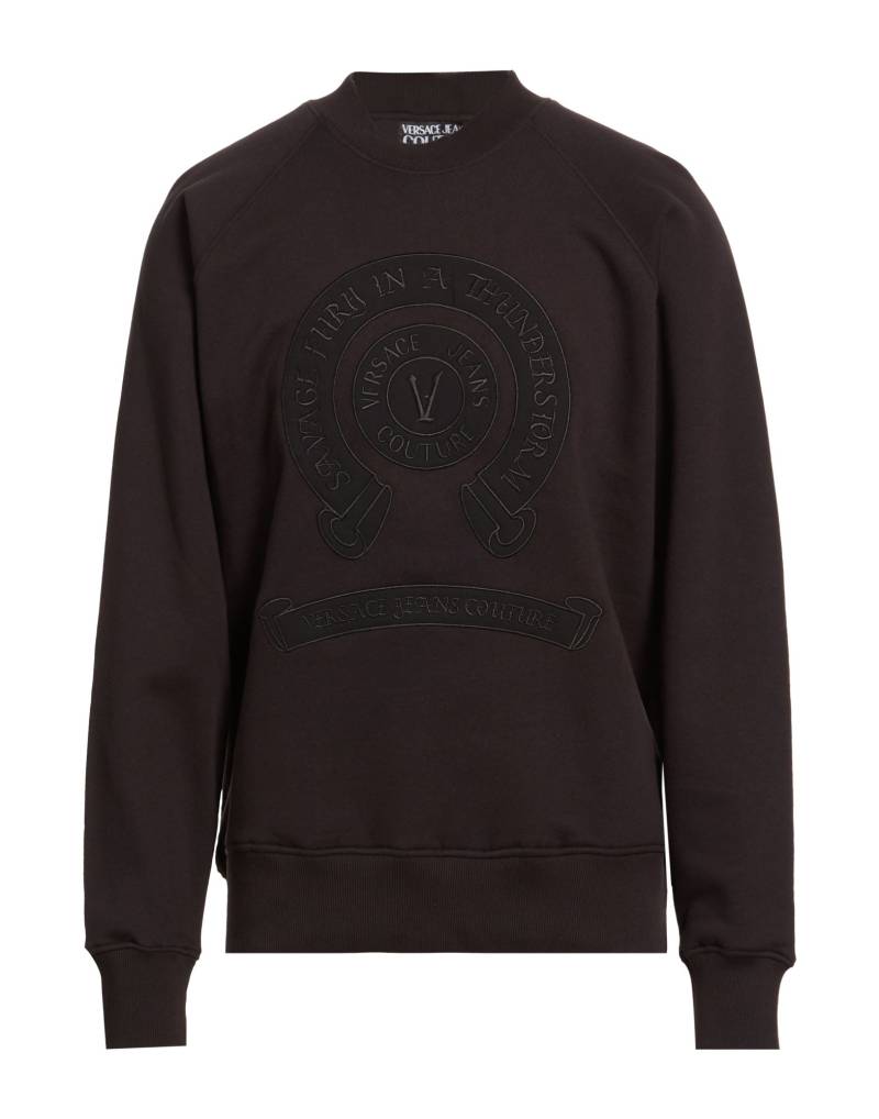 VERSACE JEANS COUTURE Sweatshirt Herren Schwarz von VERSACE JEANS COUTURE