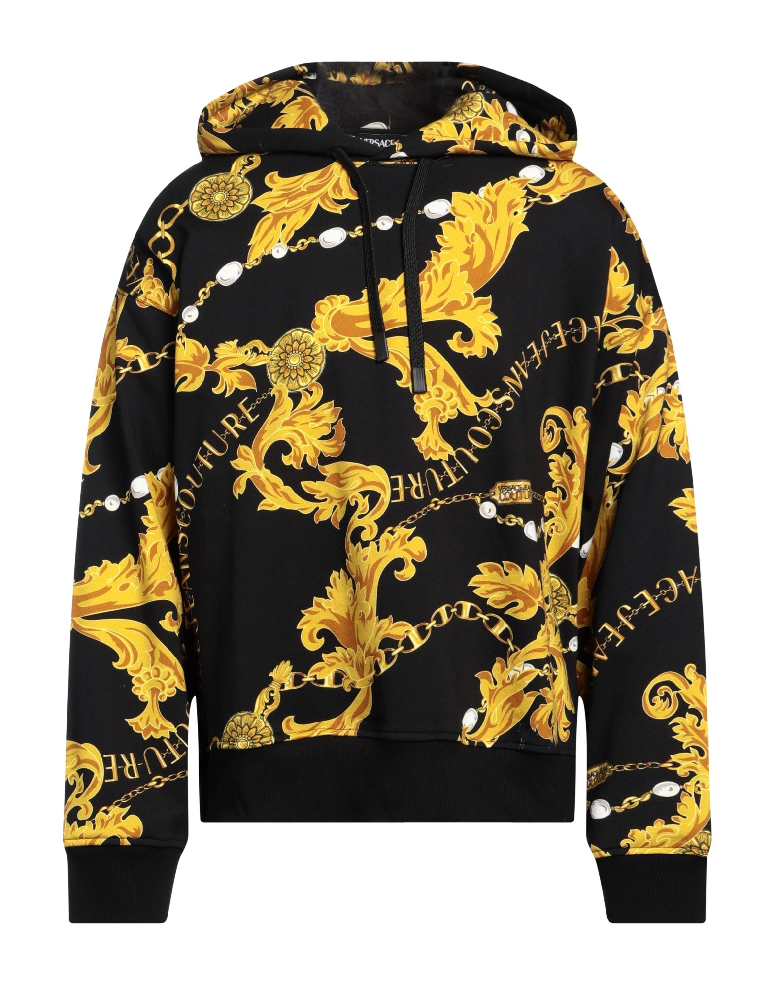 VERSACE JEANS COUTURE Sweatshirt Herren Schwarz von VERSACE JEANS COUTURE