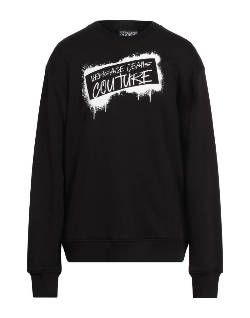 VERSACE JEANS COUTURE Sweatshirt Herren Schwarz von VERSACE JEANS COUTURE