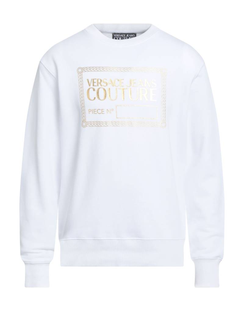 VERSACE JEANS COUTURE Sweatshirt Herren Weiß von VERSACE JEANS COUTURE