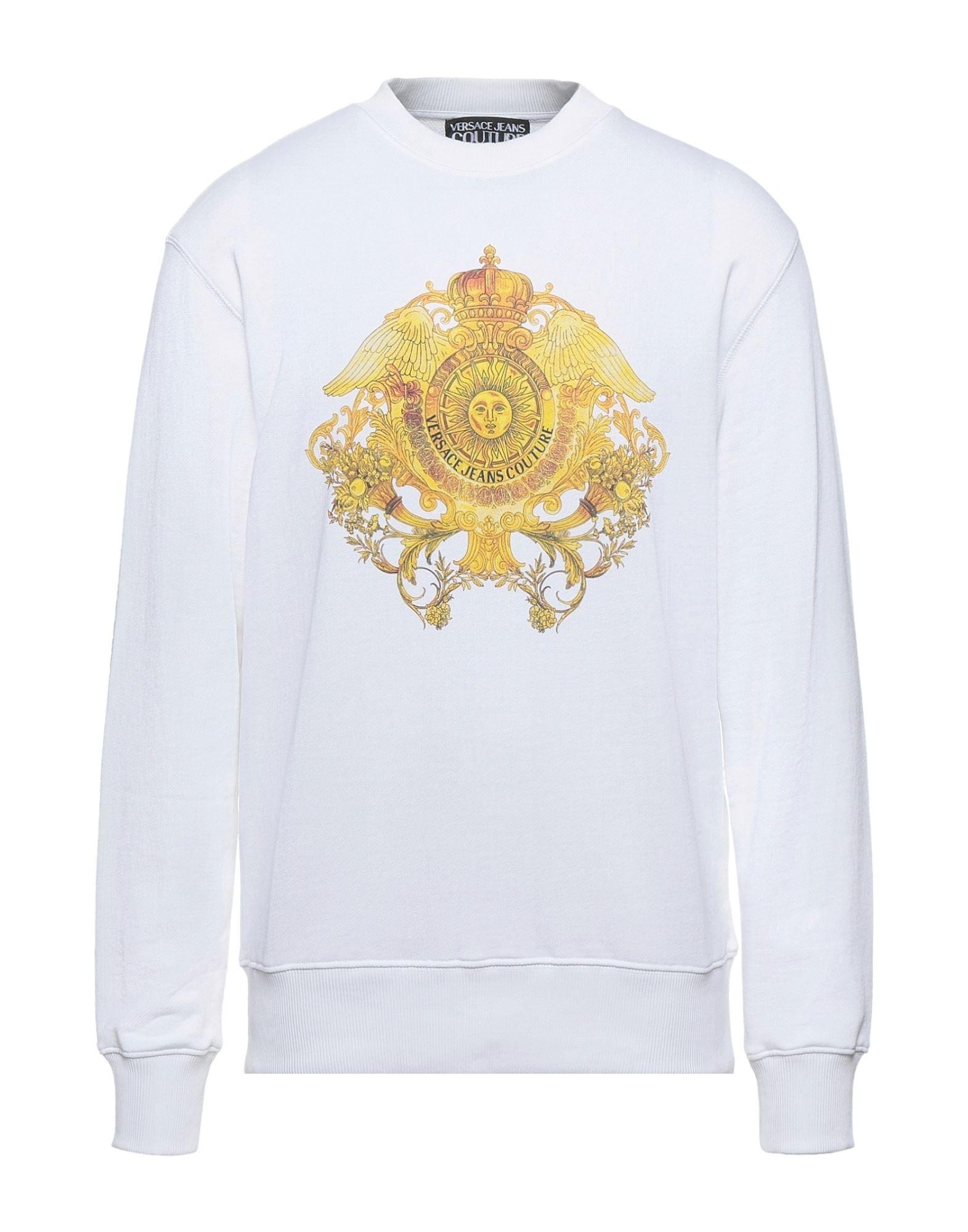 VERSACE JEANS COUTURE Sweatshirt Herren Weiß von VERSACE JEANS COUTURE