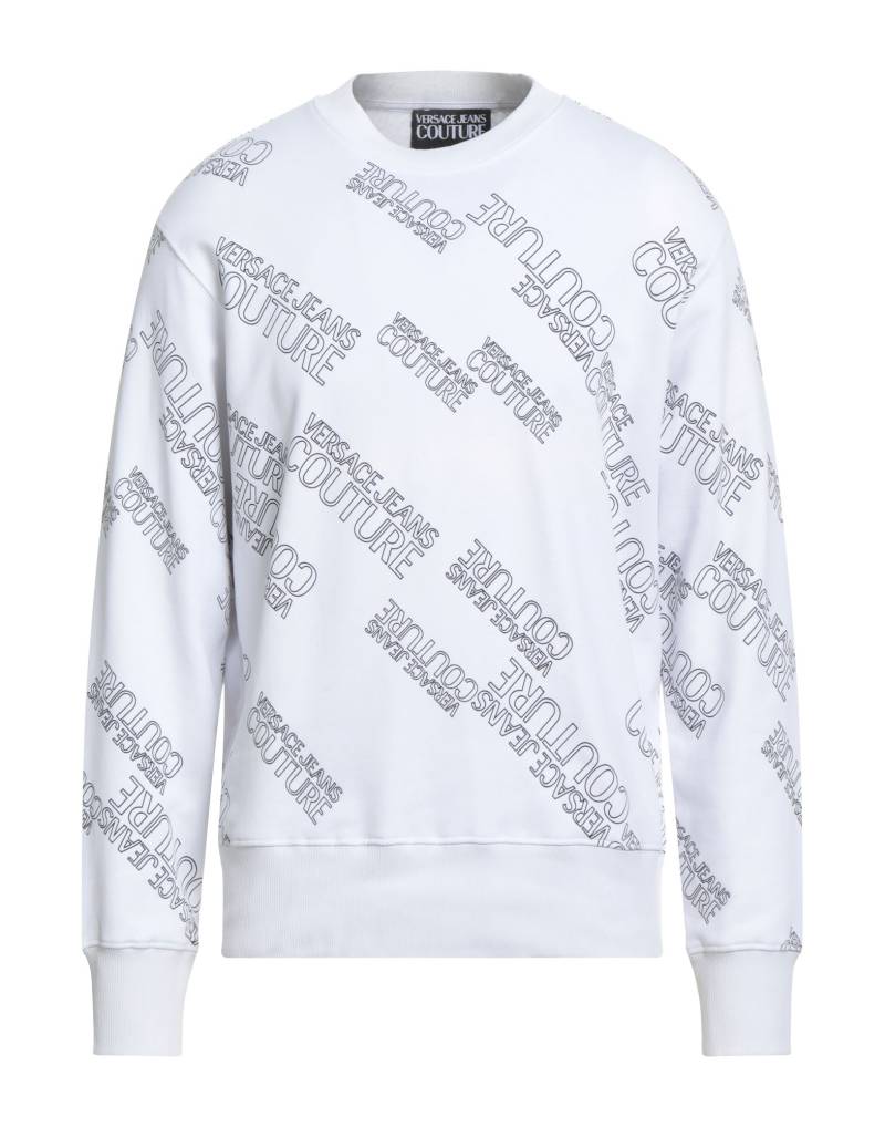 VERSACE JEANS COUTURE Sweatshirt Herren Weiß von VERSACE JEANS COUTURE