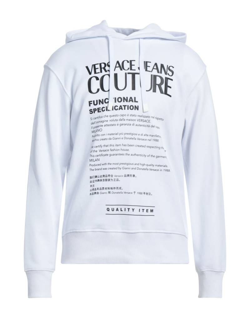 VERSACE JEANS COUTURE Sweatshirt Herren Weiß von VERSACE JEANS COUTURE