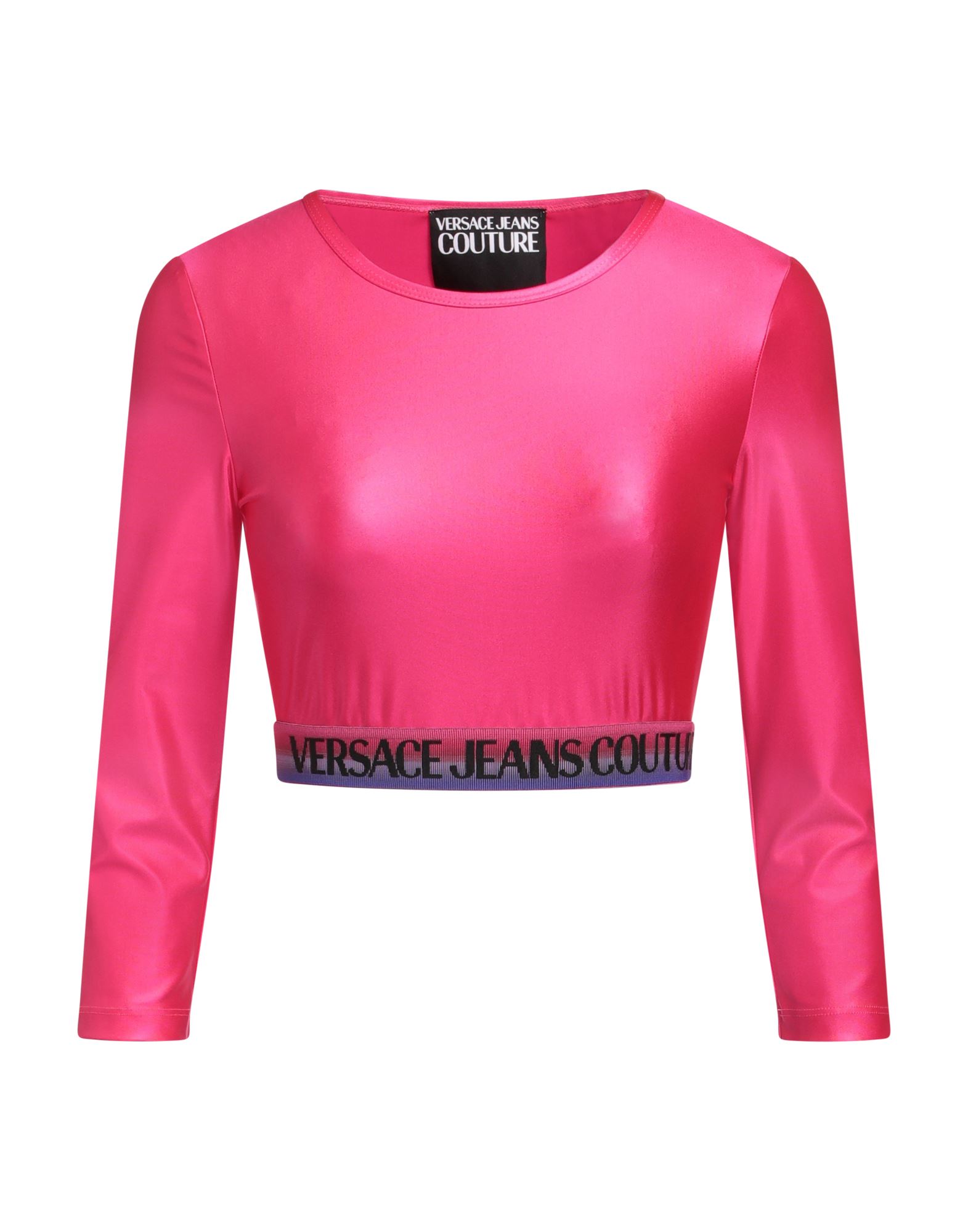 VERSACE JEANS COUTURE T-shirts Damen Fuchsia von VERSACE JEANS COUTURE