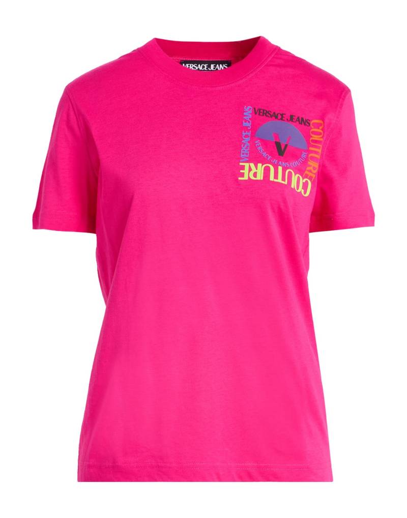 VERSACE JEANS COUTURE T-shirts Damen Fuchsia von VERSACE JEANS COUTURE