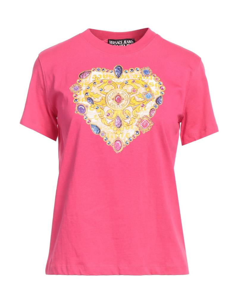 VERSACE JEANS COUTURE T-shirts Damen Fuchsia von VERSACE JEANS COUTURE
