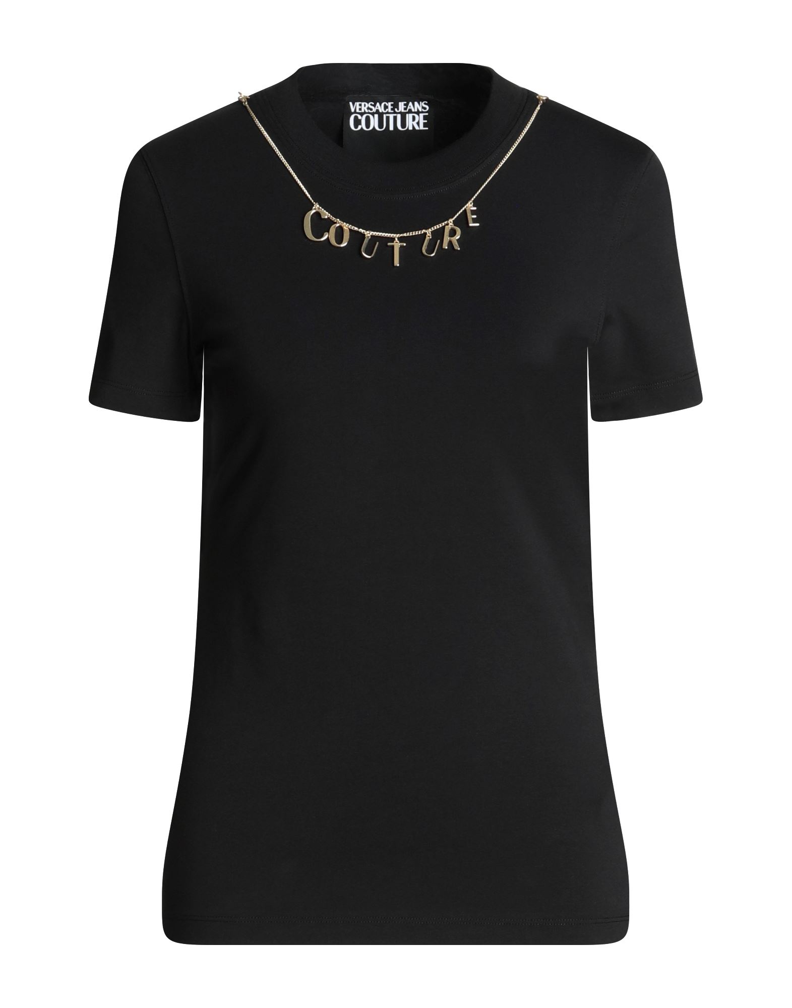 VERSACE JEANS COUTURE T-shirts Damen Schwarz von VERSACE JEANS COUTURE