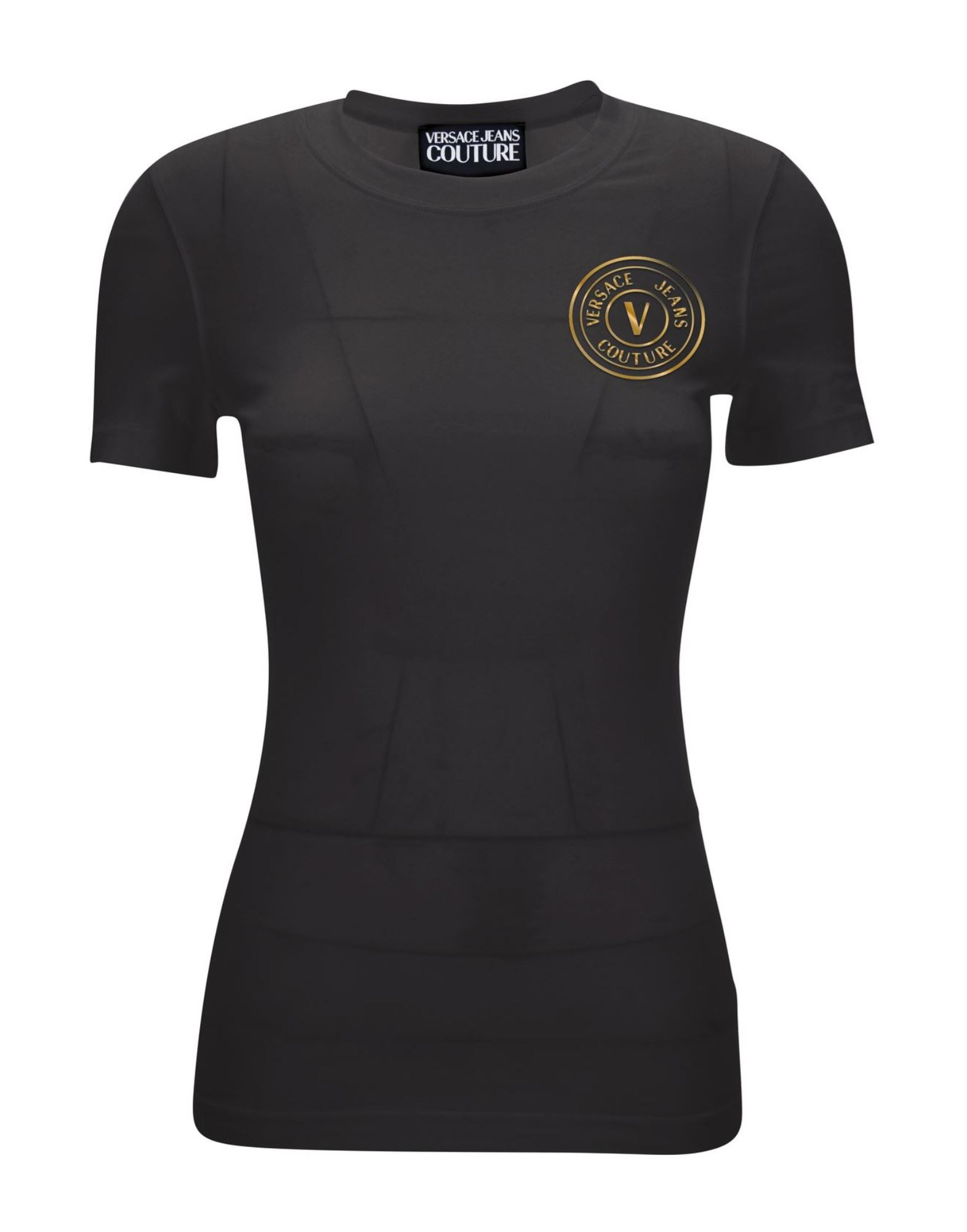 VERSACE JEANS COUTURE T-shirts Damen Schwarz von VERSACE JEANS COUTURE