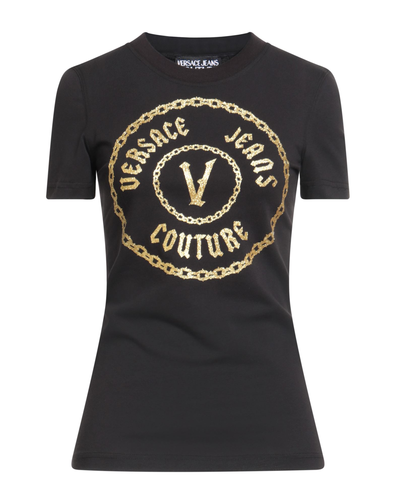 VERSACE JEANS COUTURE T-shirts Damen Schwarz von VERSACE JEANS COUTURE