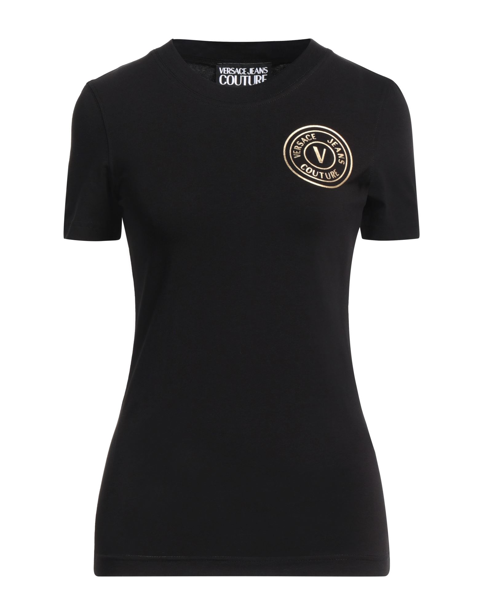 VERSACE JEANS COUTURE T-shirts Damen Schwarz von VERSACE JEANS COUTURE