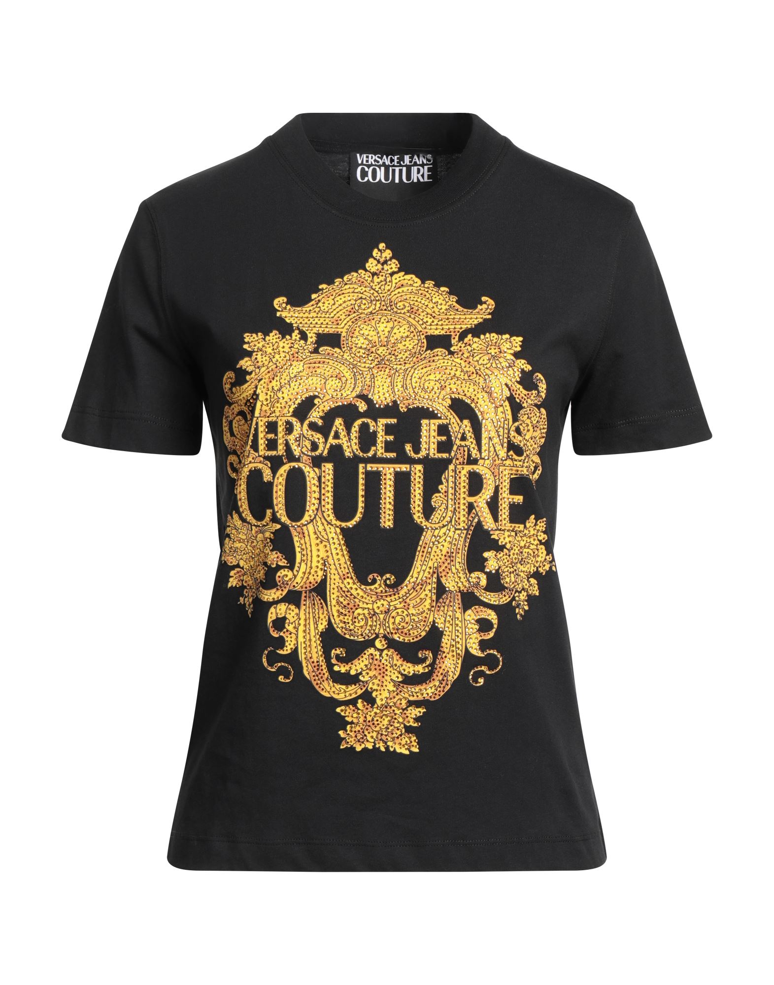 VERSACE JEANS COUTURE T-shirts Damen Schwarz von VERSACE JEANS COUTURE