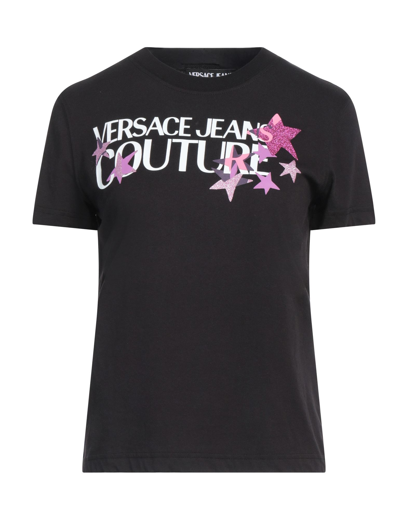 VERSACE JEANS COUTURE T-shirts Damen Schwarz von VERSACE JEANS COUTURE