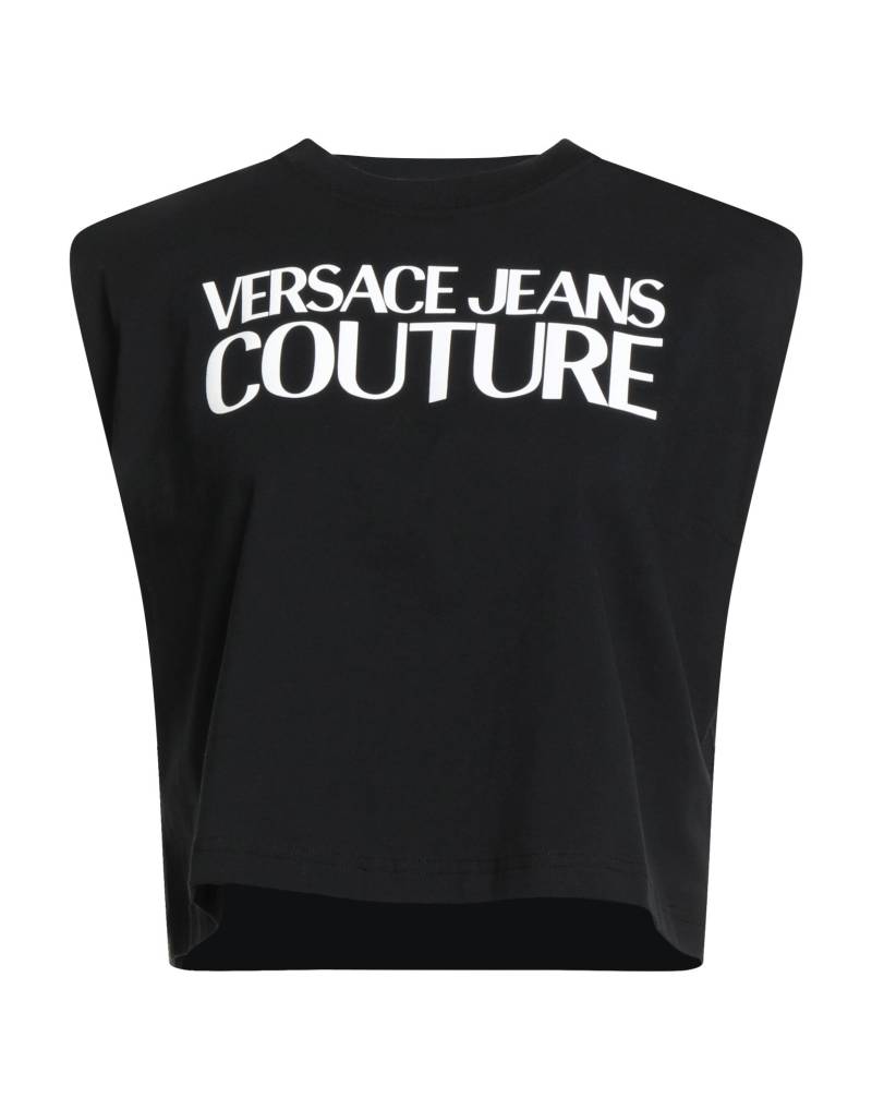 VERSACE JEANS COUTURE T-shirts Damen Schwarz VERSACE JEANS COUTURE T-shirts Damen Schwarz von VERSACE JEANS COUTURE