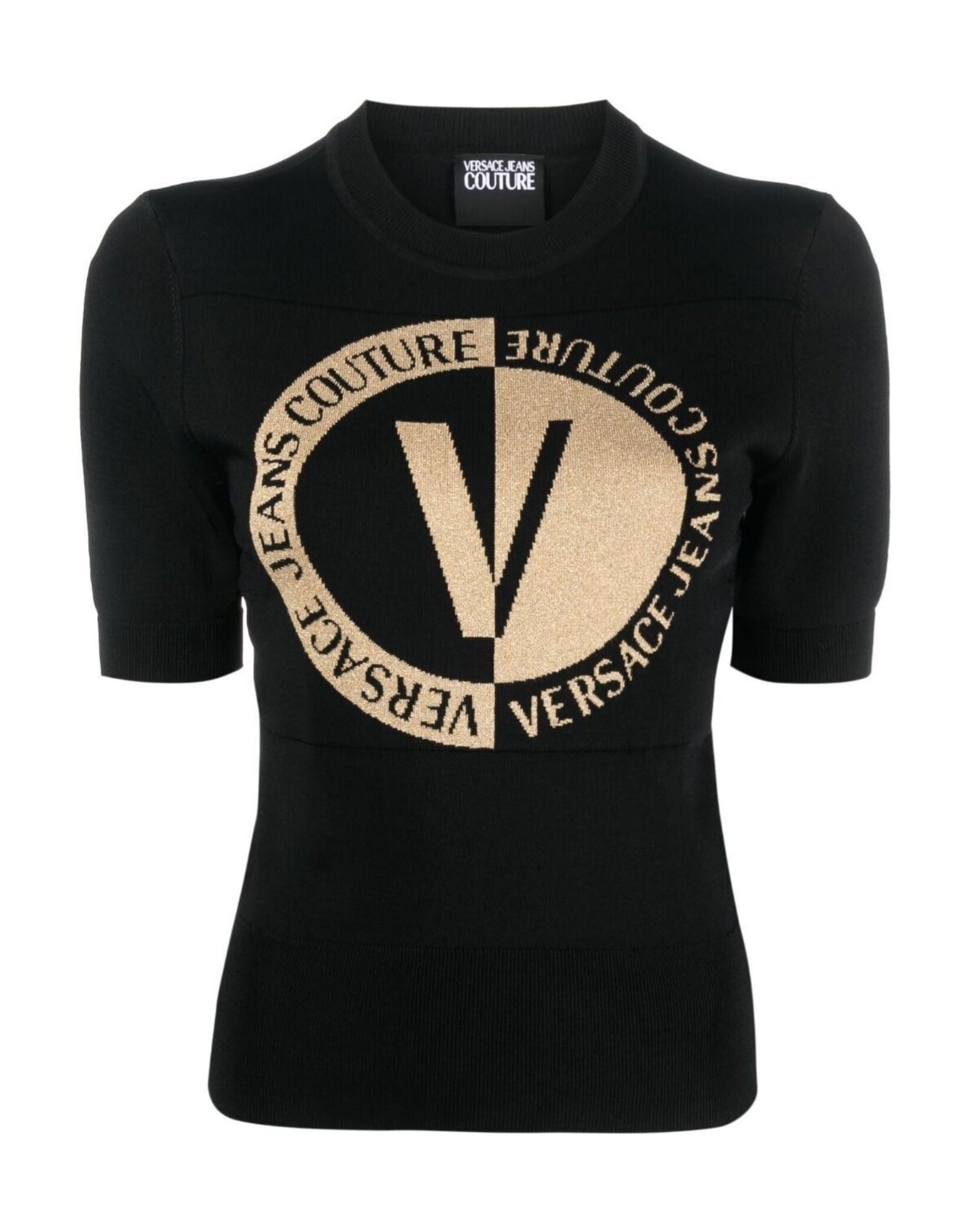 VERSACE JEANS COUTURE T-shirts Damen Schwarz von VERSACE JEANS COUTURE