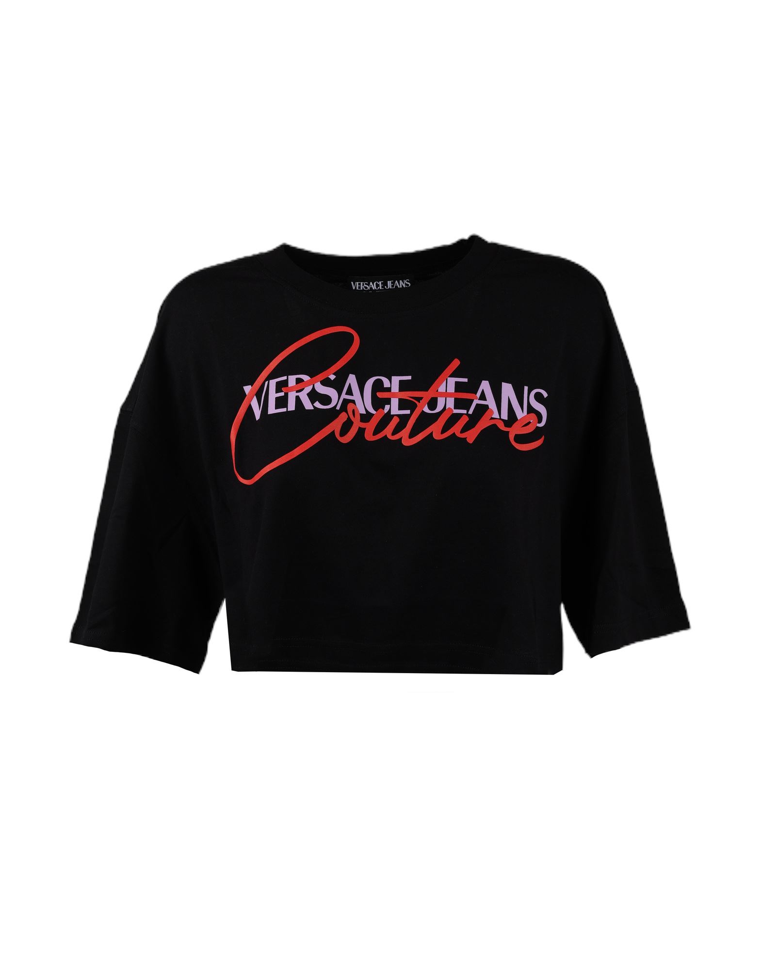 VERSACE JEANS COUTURE T-shirts Damen Schwarz von VERSACE JEANS COUTURE