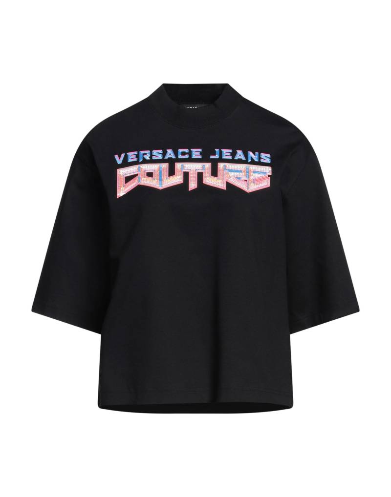 VERSACE JEANS COUTURE T-shirts Damen Schwarz von VERSACE JEANS COUTURE